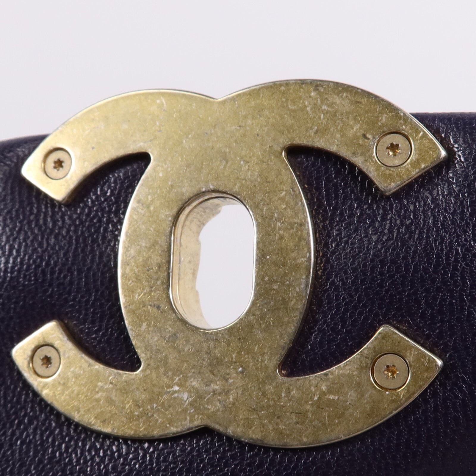 CHANEL 羊皮皮革Chanel 19鏈帶肩背袋