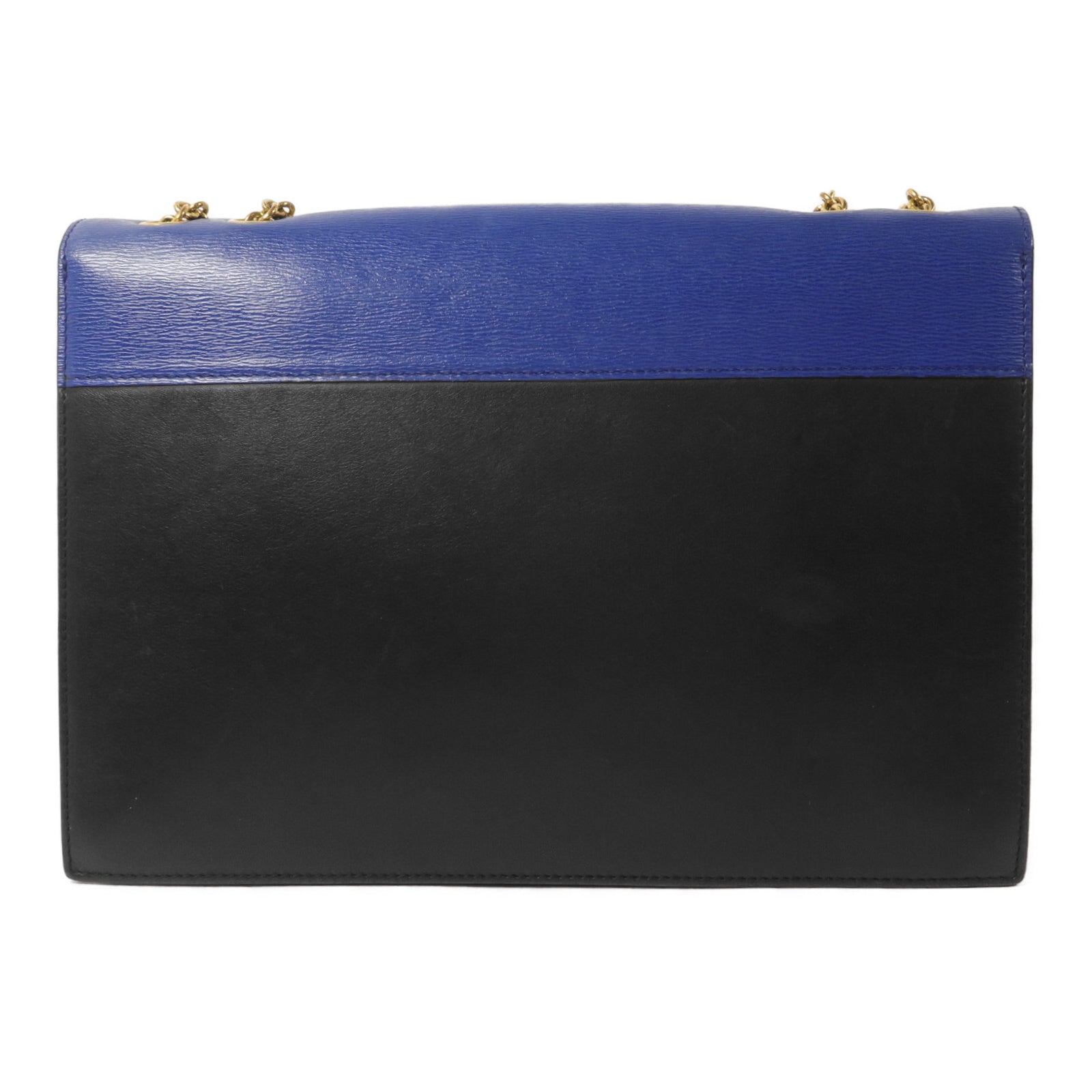 CELINE 牛皮皮革/麂皮皮革Pocket large Flap On Chain鏈帶肩背袋