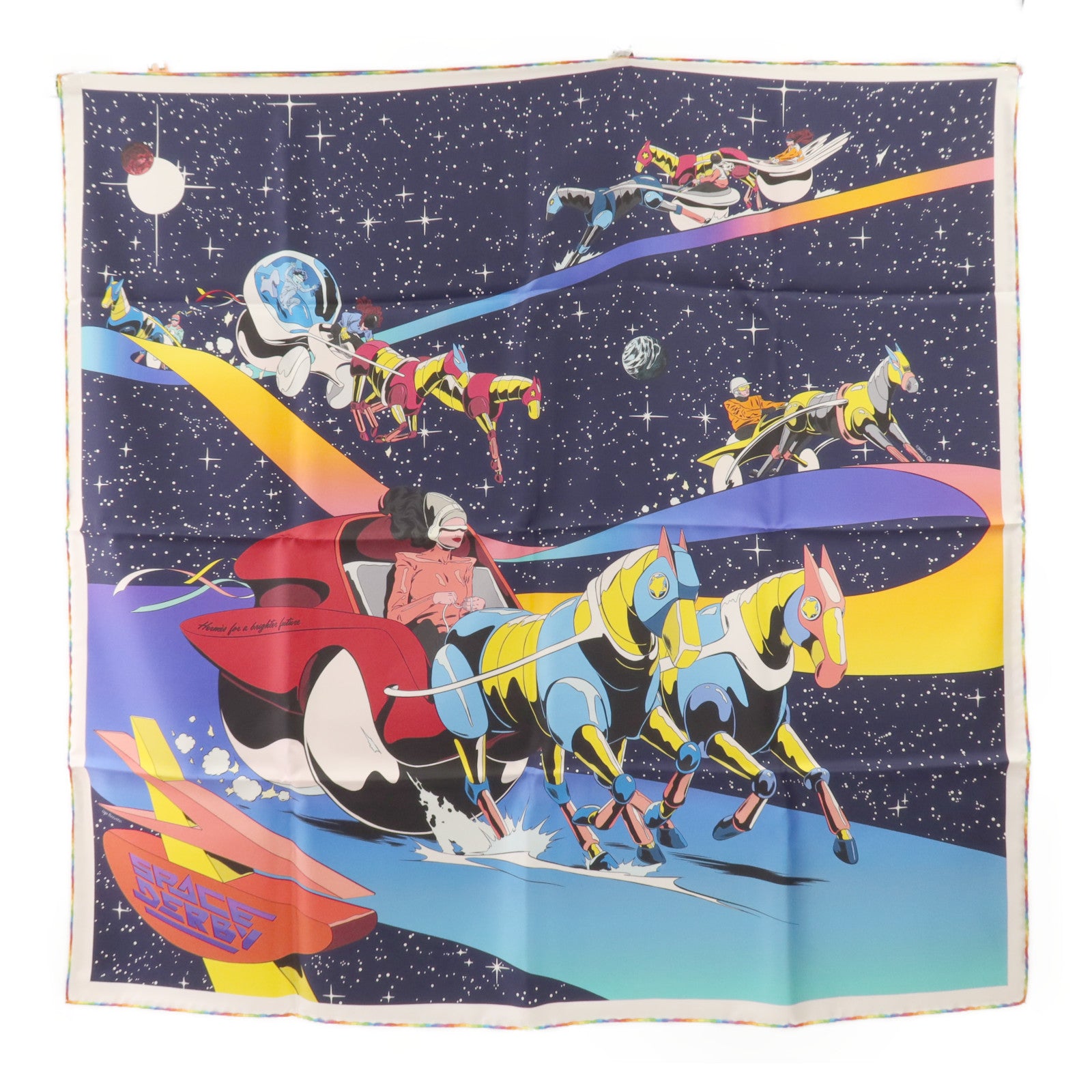 HERMES 絲質Scarf 90x90絲巾