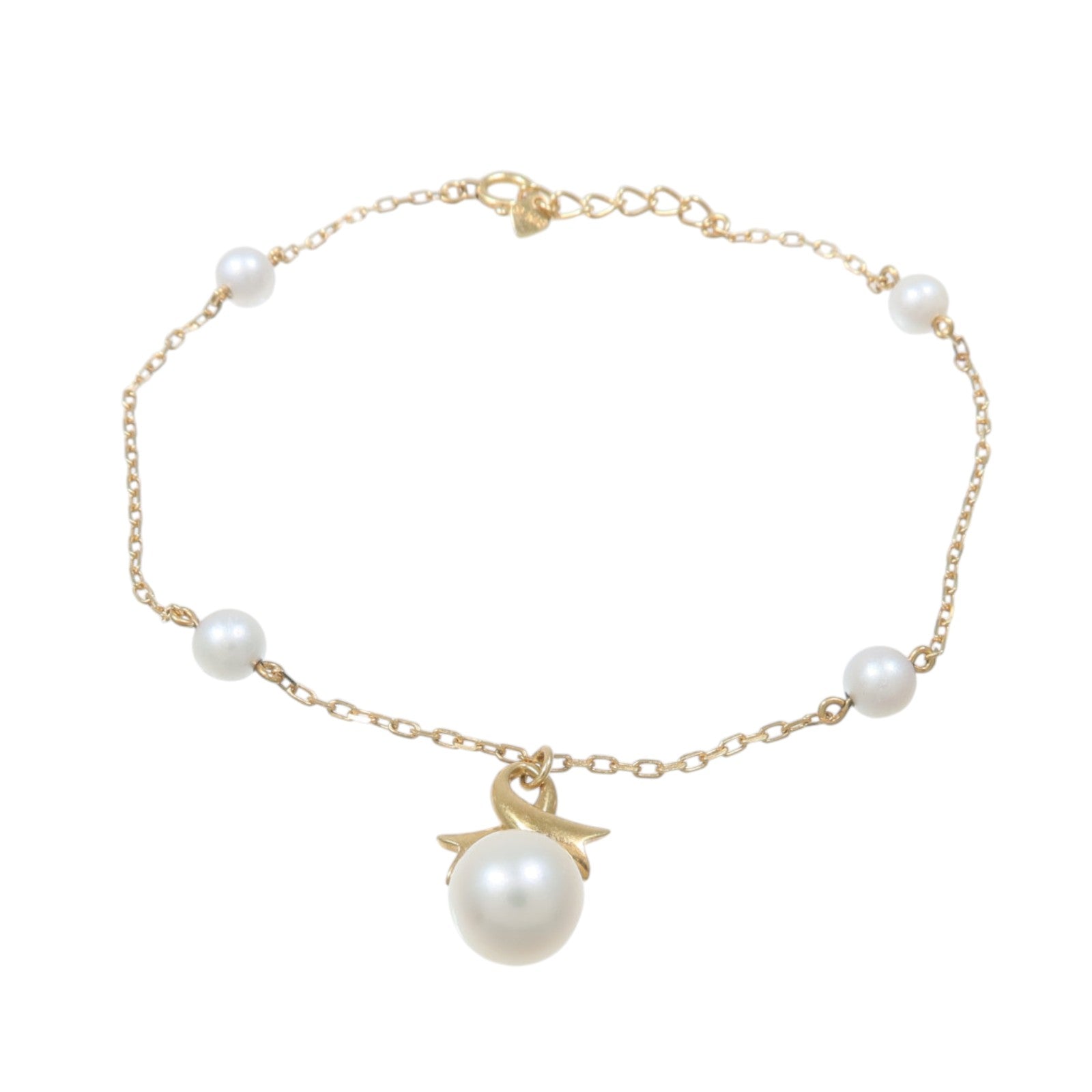 MIKIMOTO 18K黃金Pearl Bracelet珍珠手鏈