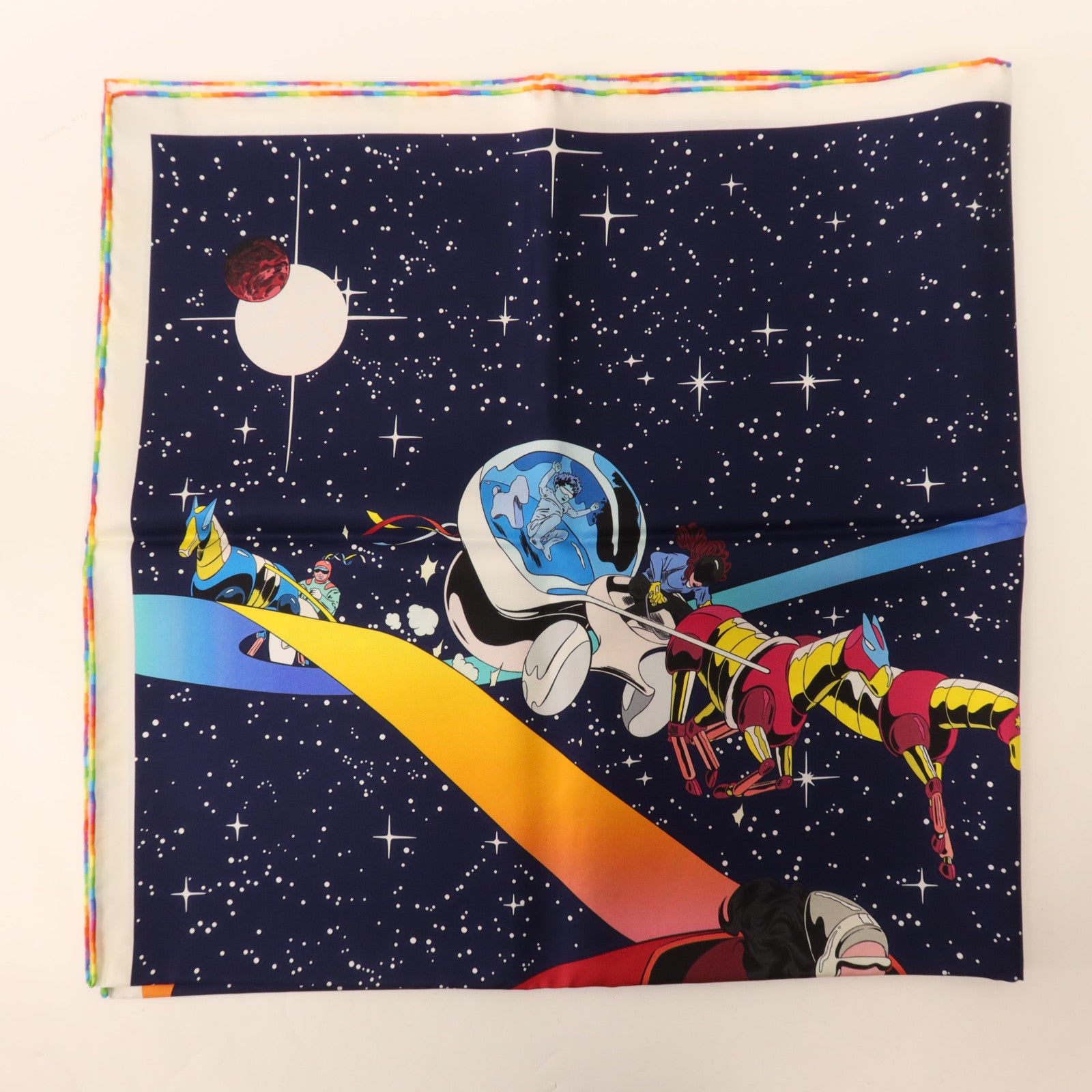 HERMES 絲質Scarf 90x90絲巾