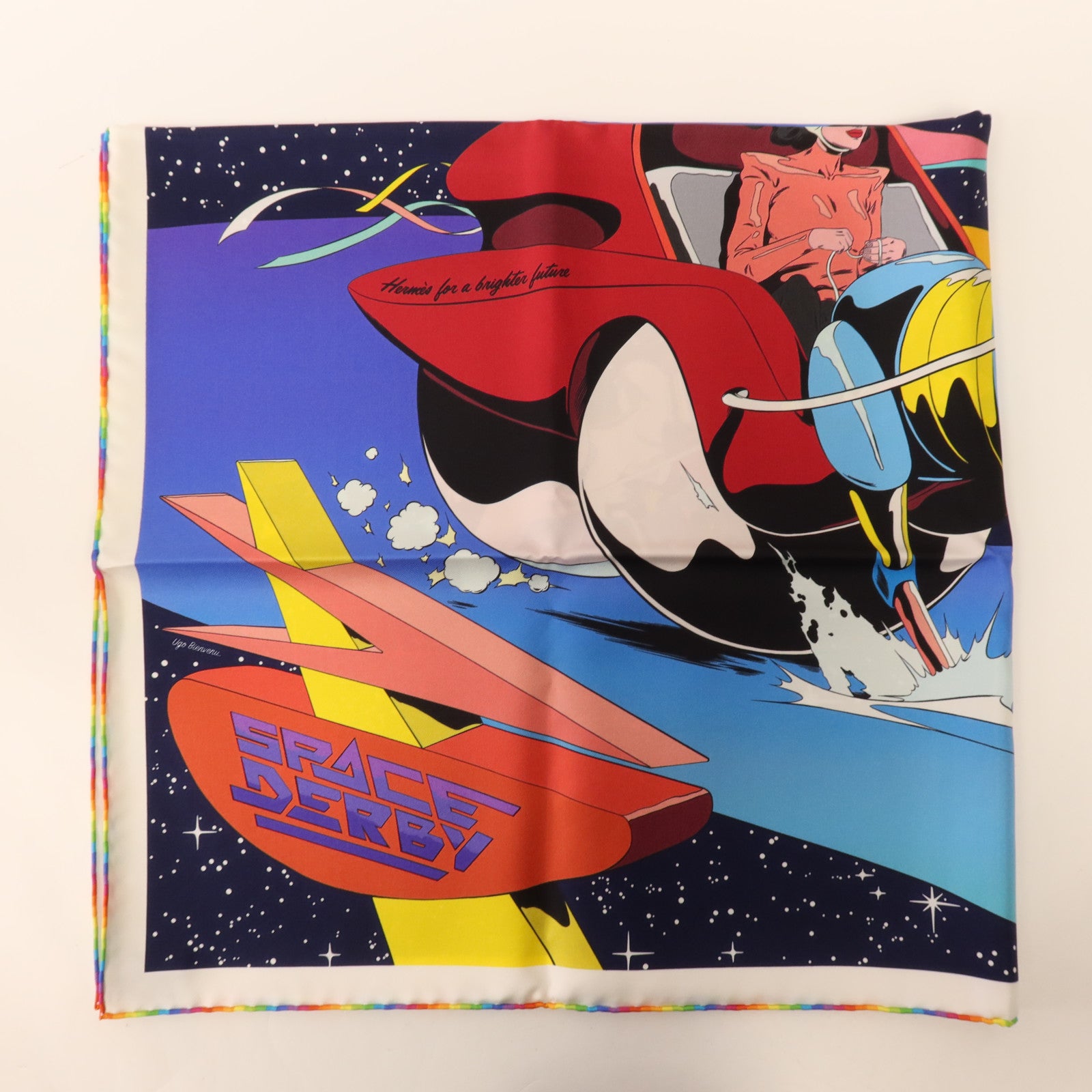 HERMES 絲質Scarf 90x90絲巾