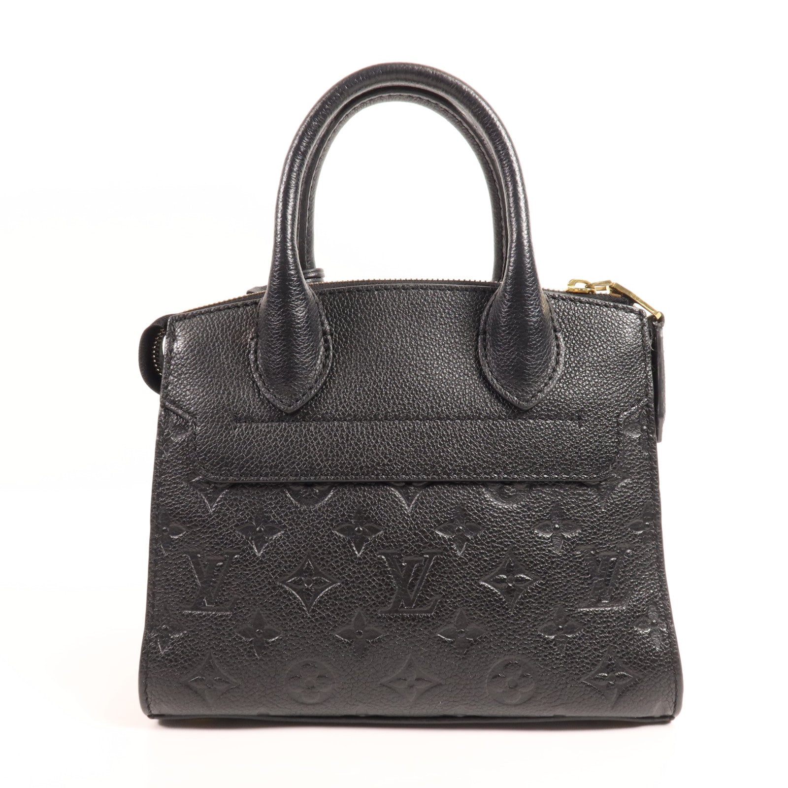 LOUIS VUITTON Monogram Empreinte Pont Neuf Mini金扣手挽肩背兩用袋