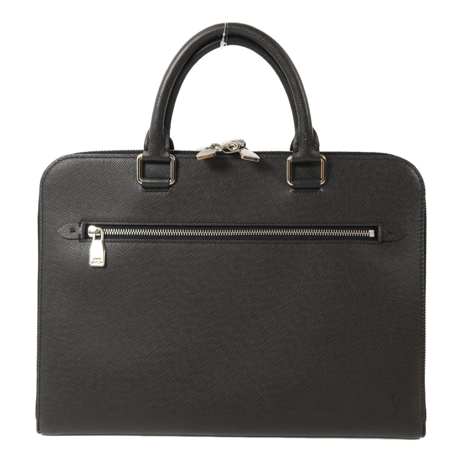 LOUIS VUITTON Taiga Porte Documents Slim銀扣公事包