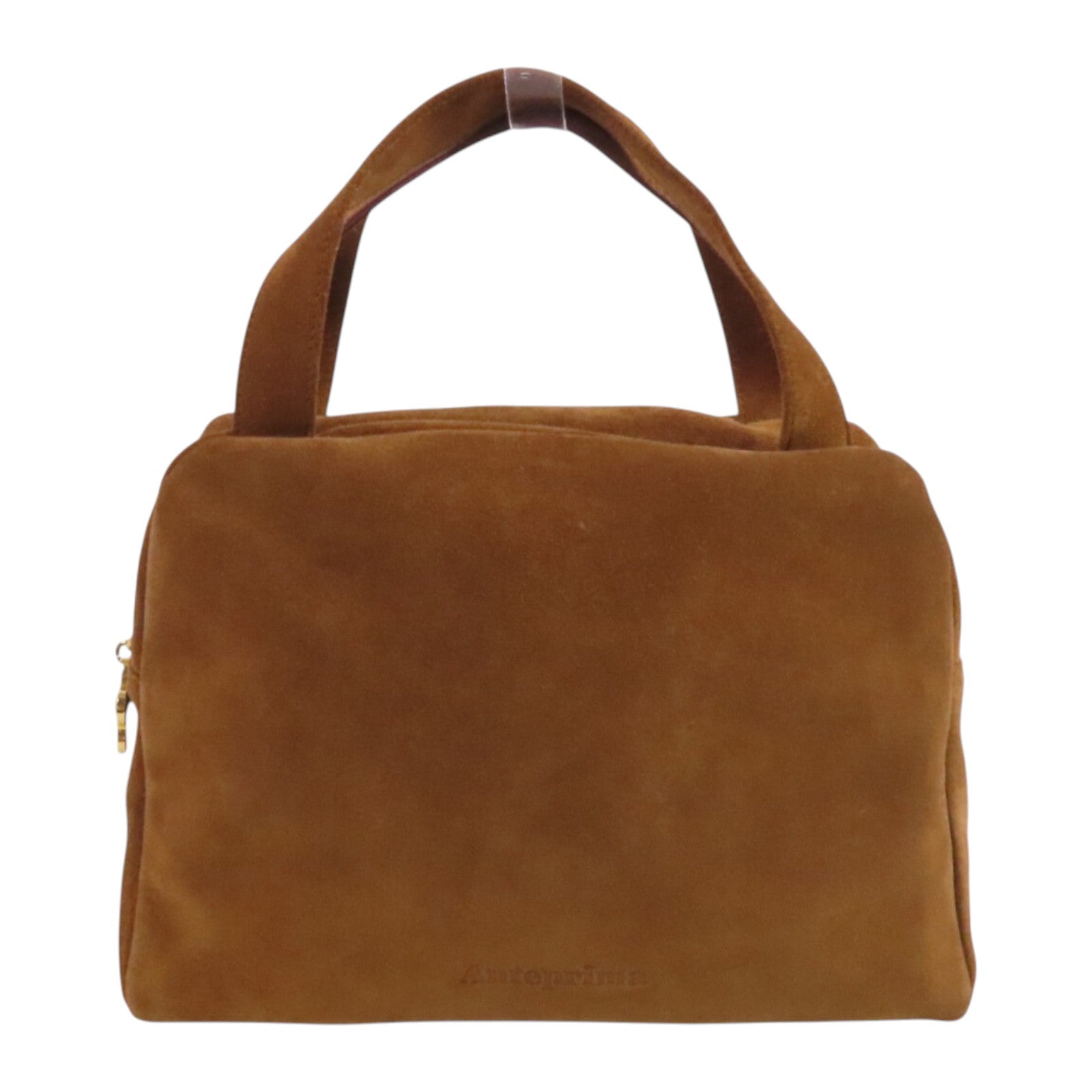 ANTEPRIMA 麂皮皮革Hand Bag金扣手挽袋