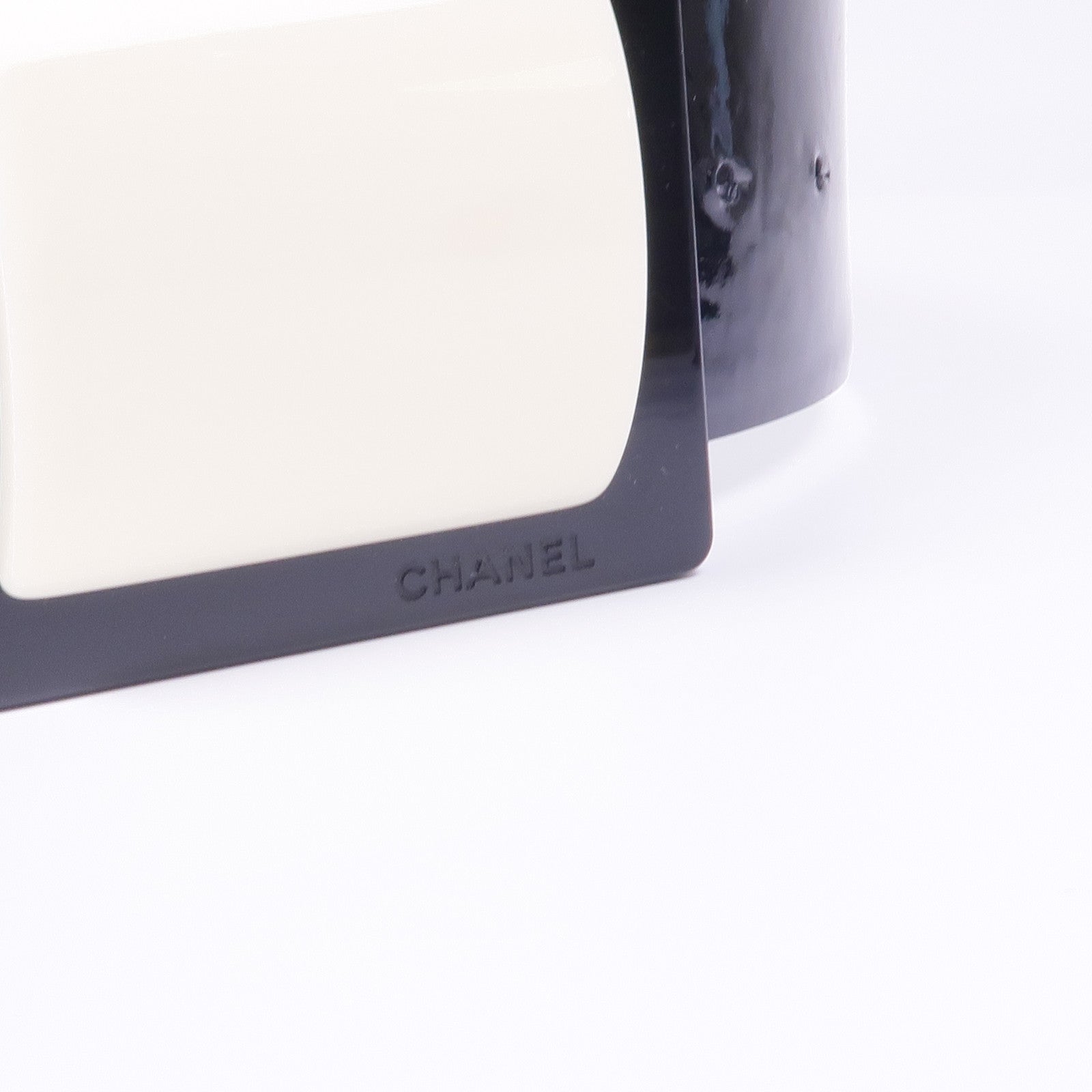 CHANEL 漆皮皮革Belt銀扣皮帶