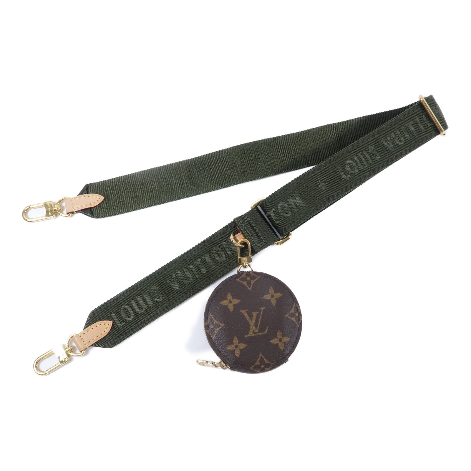 LOUIS VUITTON Monogram/尼龍Bandouliere Shoulder Strap肩帶