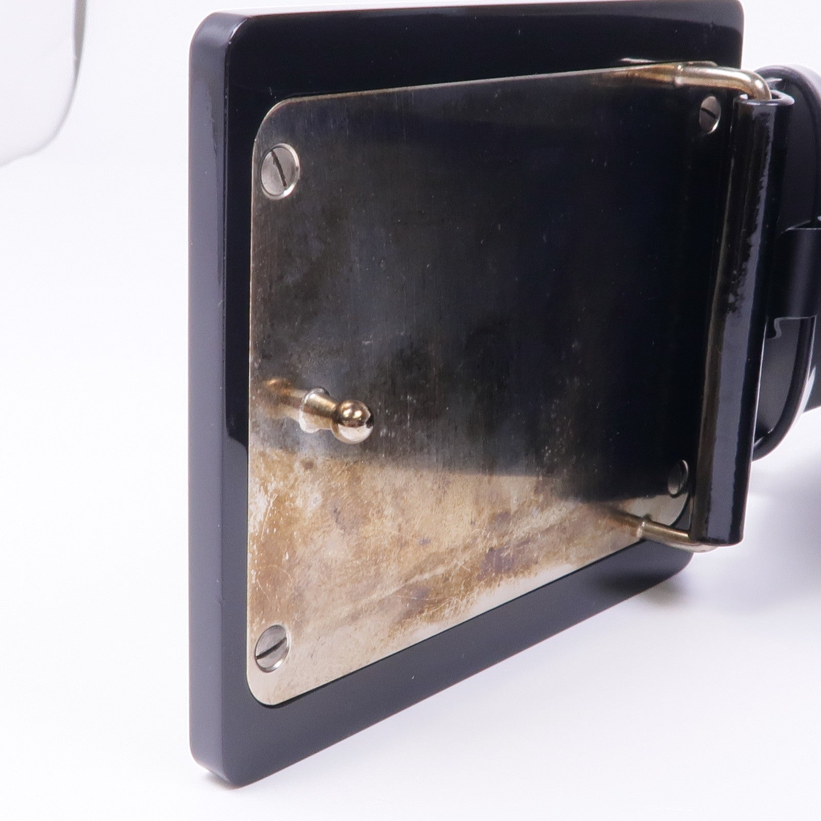 CHANEL 漆皮皮革Belt銀扣皮帶