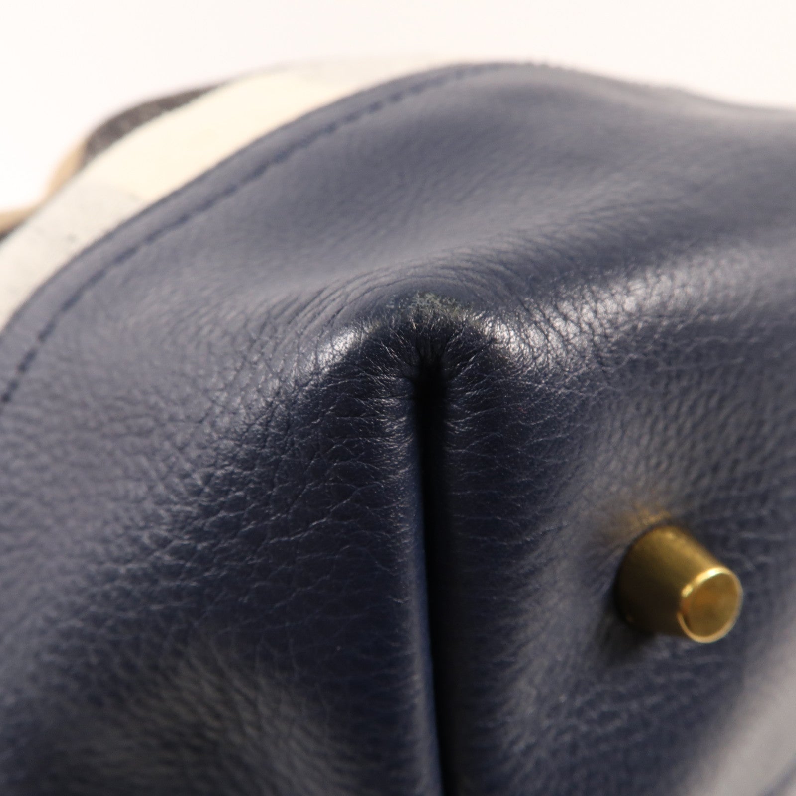 BURBERRY 帆布Shoulder Bag金扣手挽肩背兩用袋