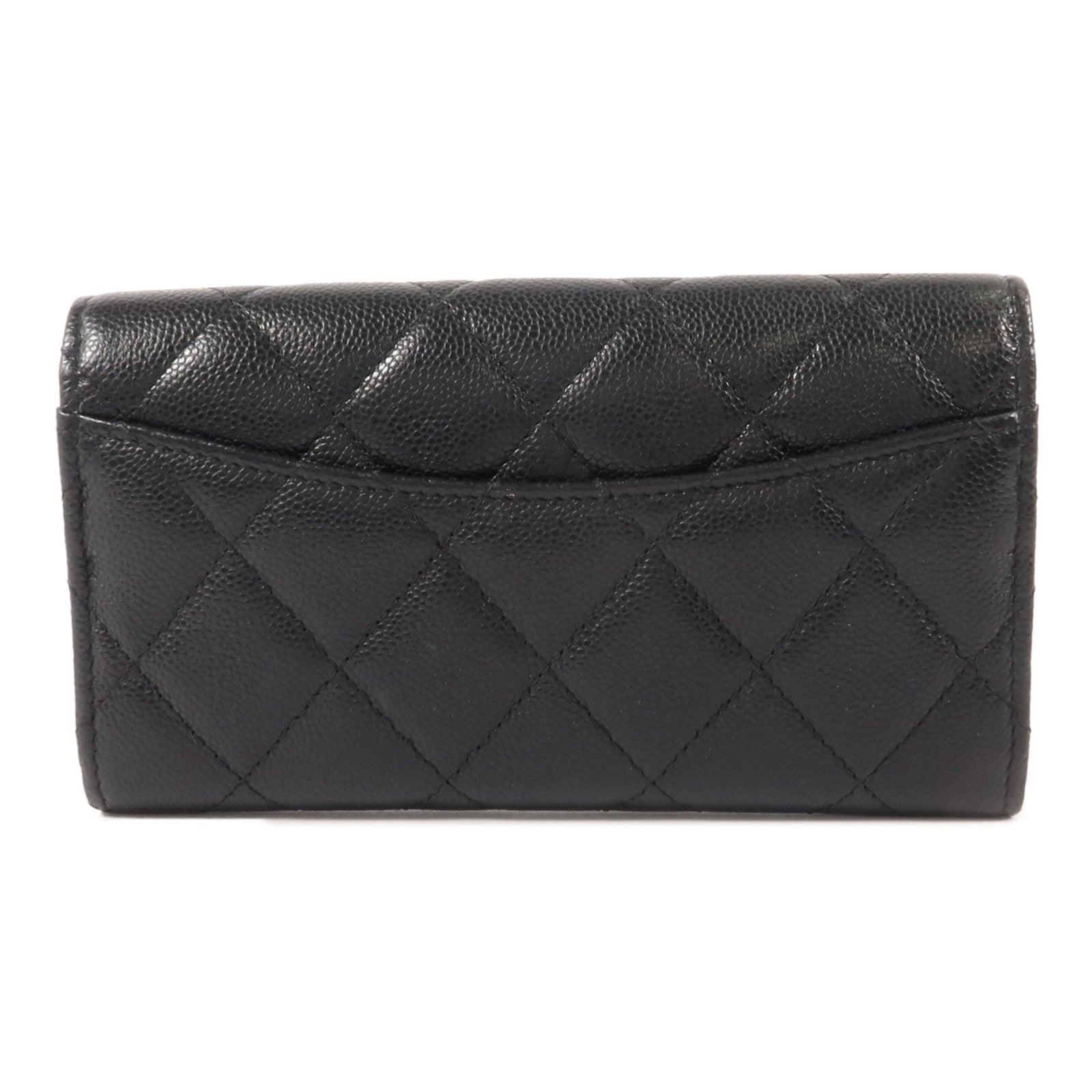 CHANEL 牛皮皮革Classic Medium Flap Wallet錢包