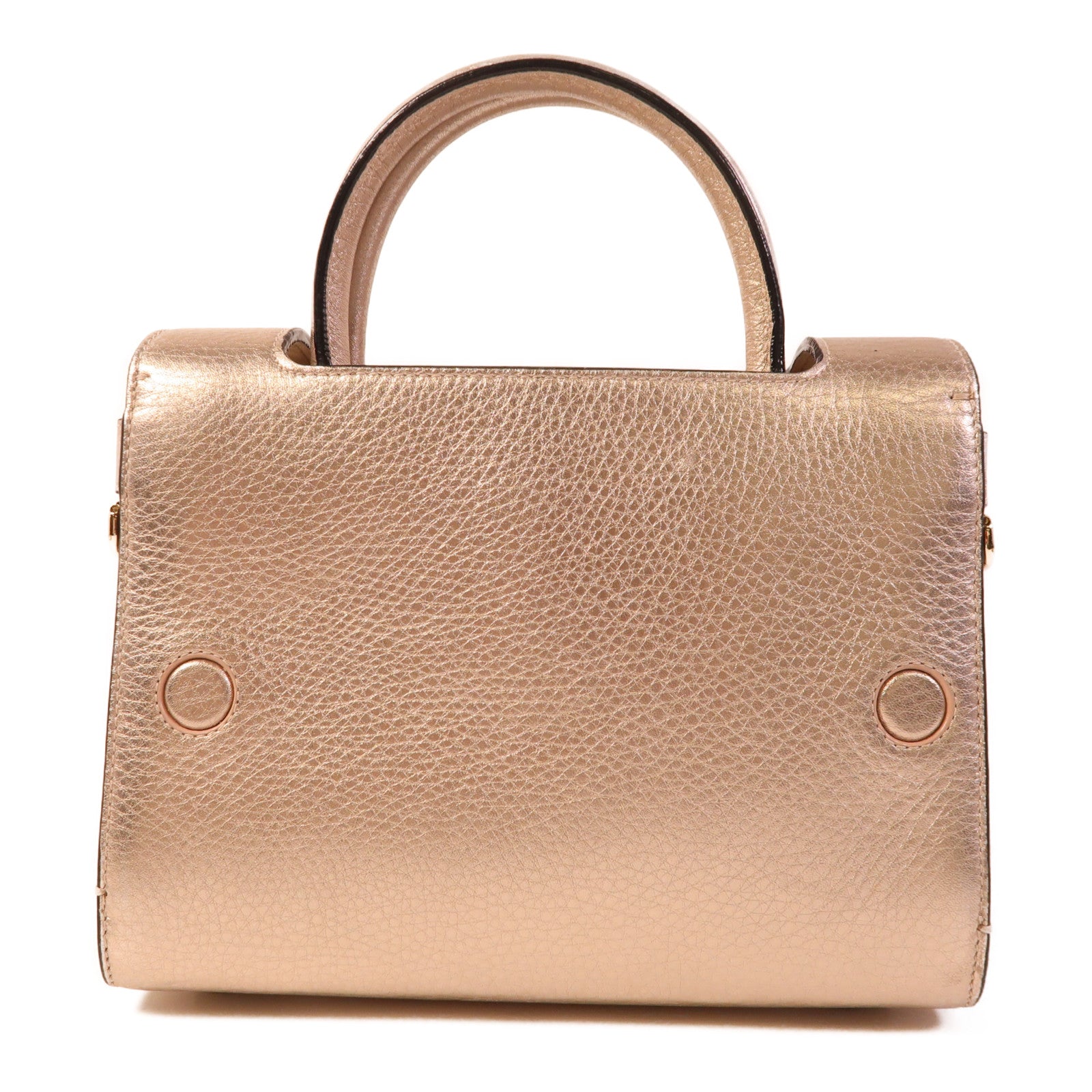 Dior 牛皮皮革Diorever Mini金扣手挽肩背兩用袋