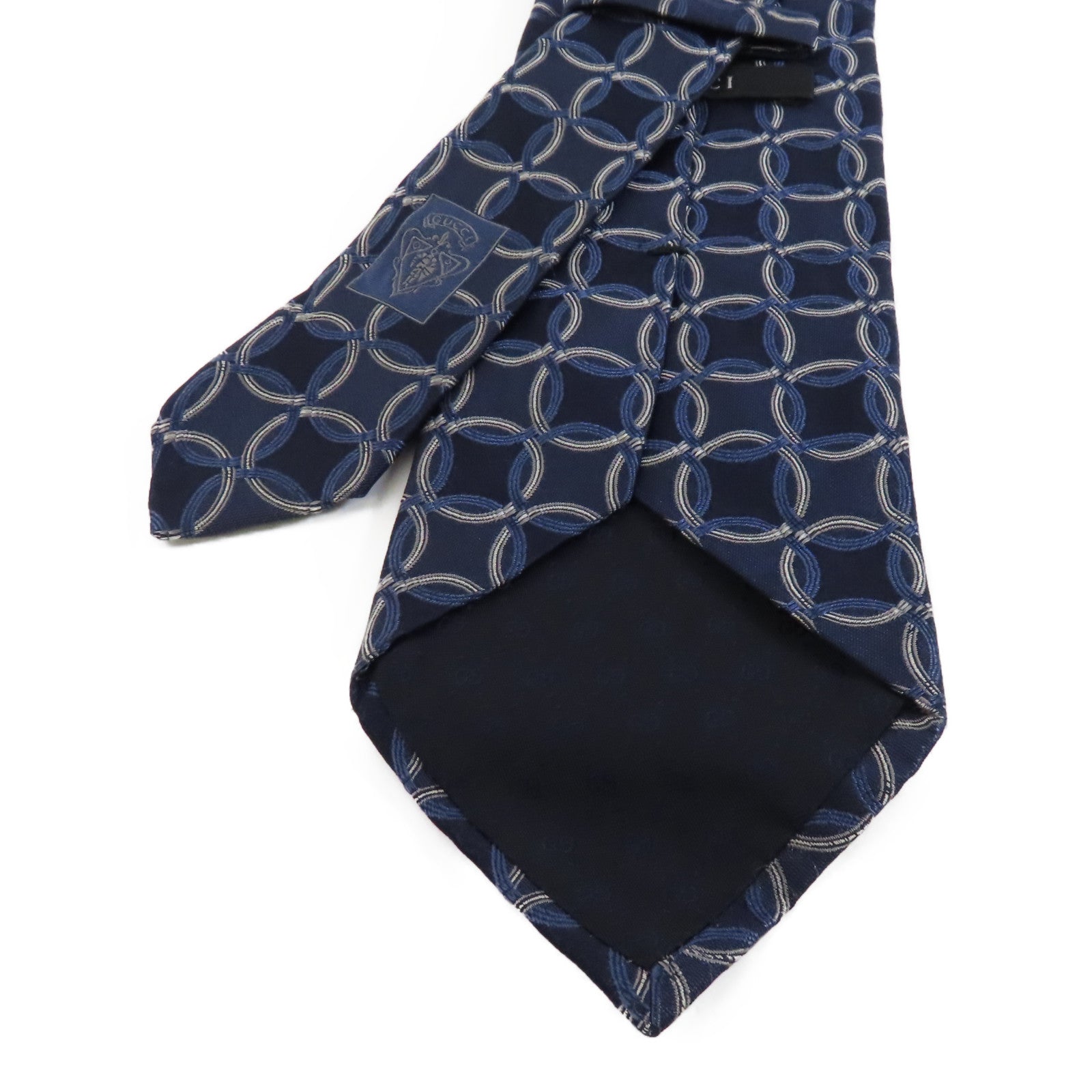 GUCCI (PRICE DOWN) GG Tie Silk Blue