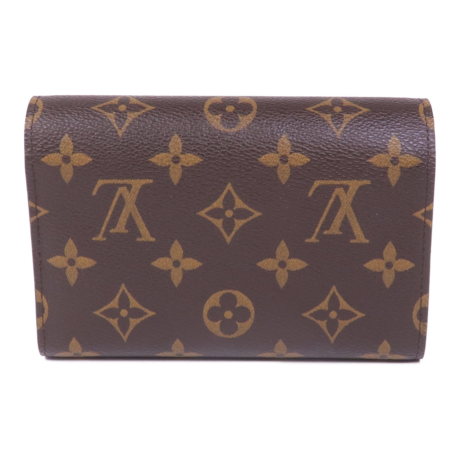 LOUIS VUITTON Monogram Portefeuille Alexandra Wallet金扣錢包
