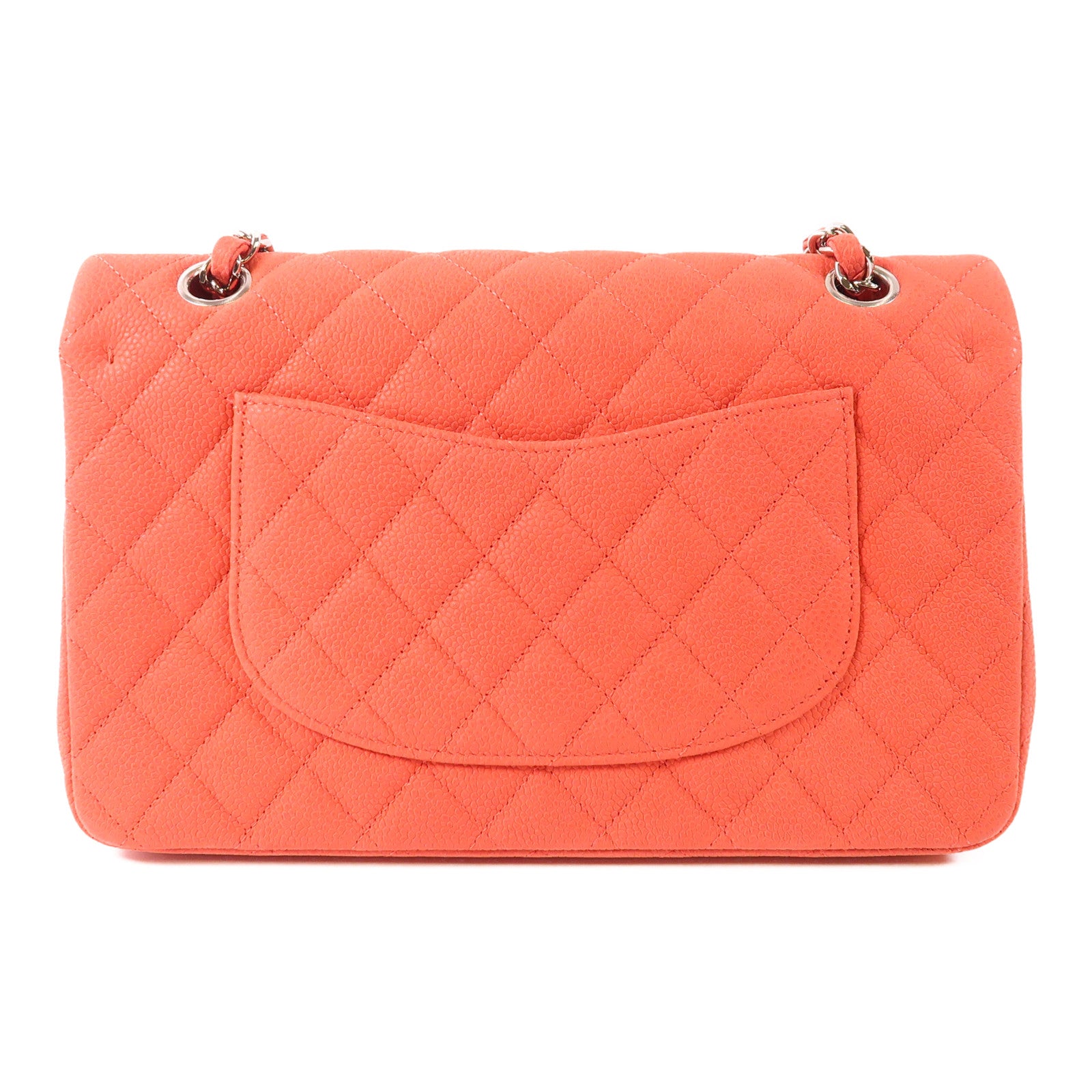 CHANEL 牛皮皮革Classic 25銀扣鏈帶肩背袋