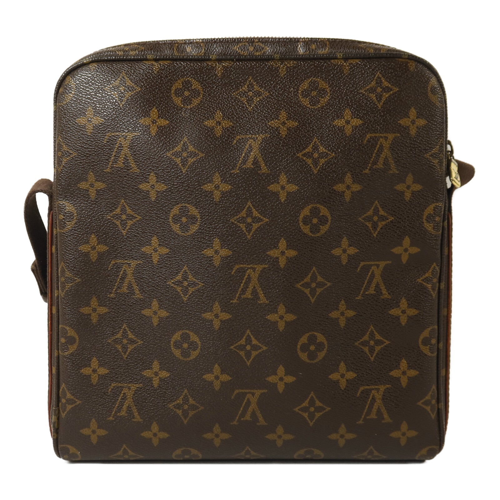 LOUIS VUITTON Monogram Trotteur Beaubourg金扣肩背袋