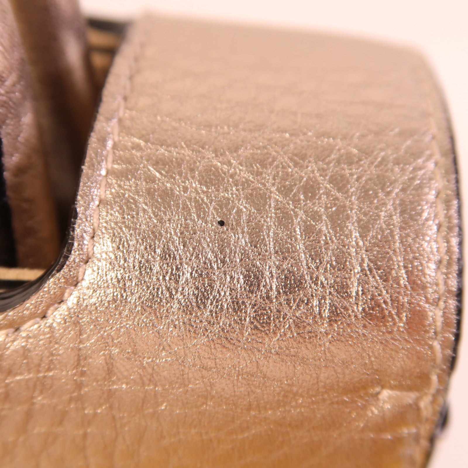 Dior 牛皮皮革Diorever Mini金扣手挽肩背兩用袋