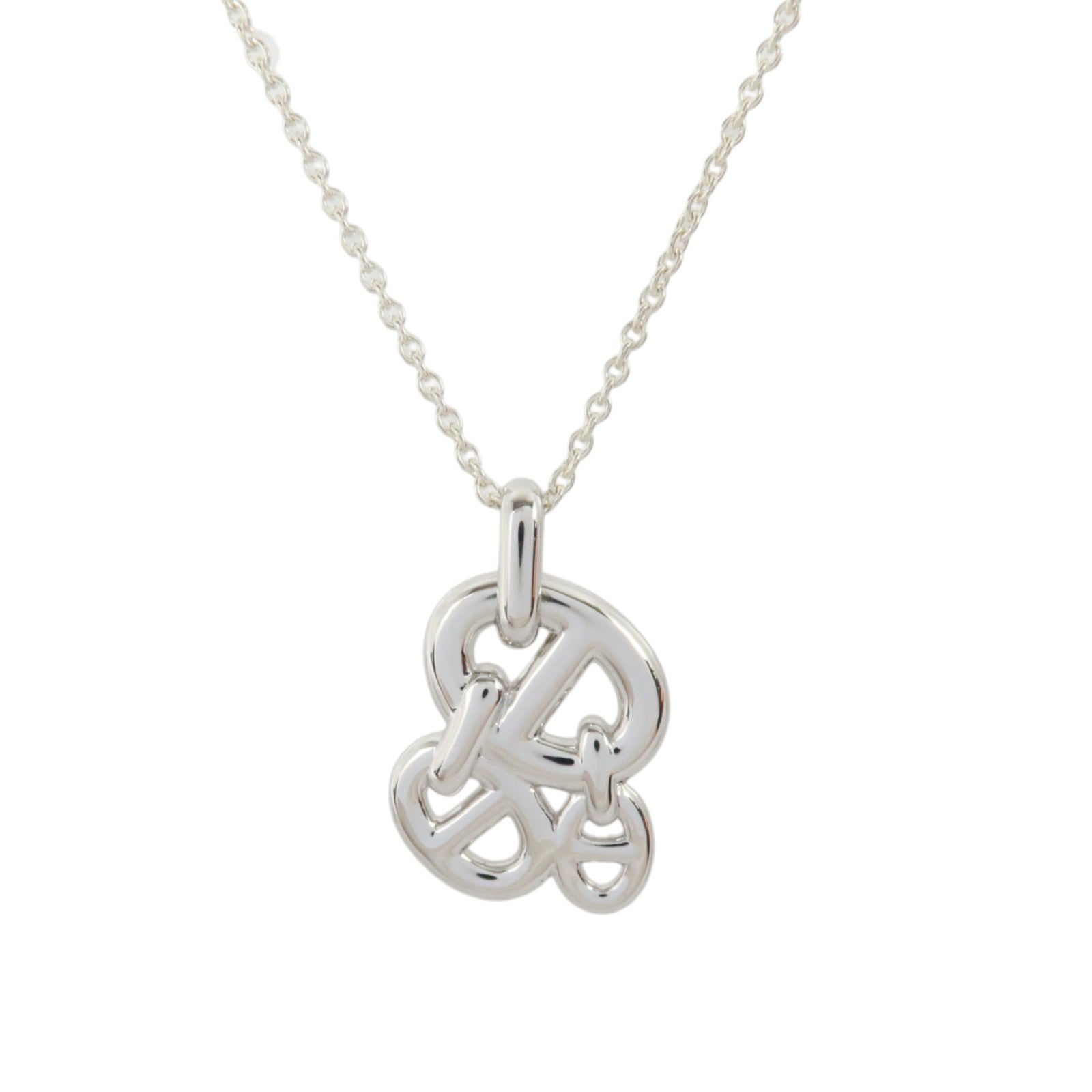 HERMES 925純銀Chaine D'Ancre Enchainee Necklace項鏈