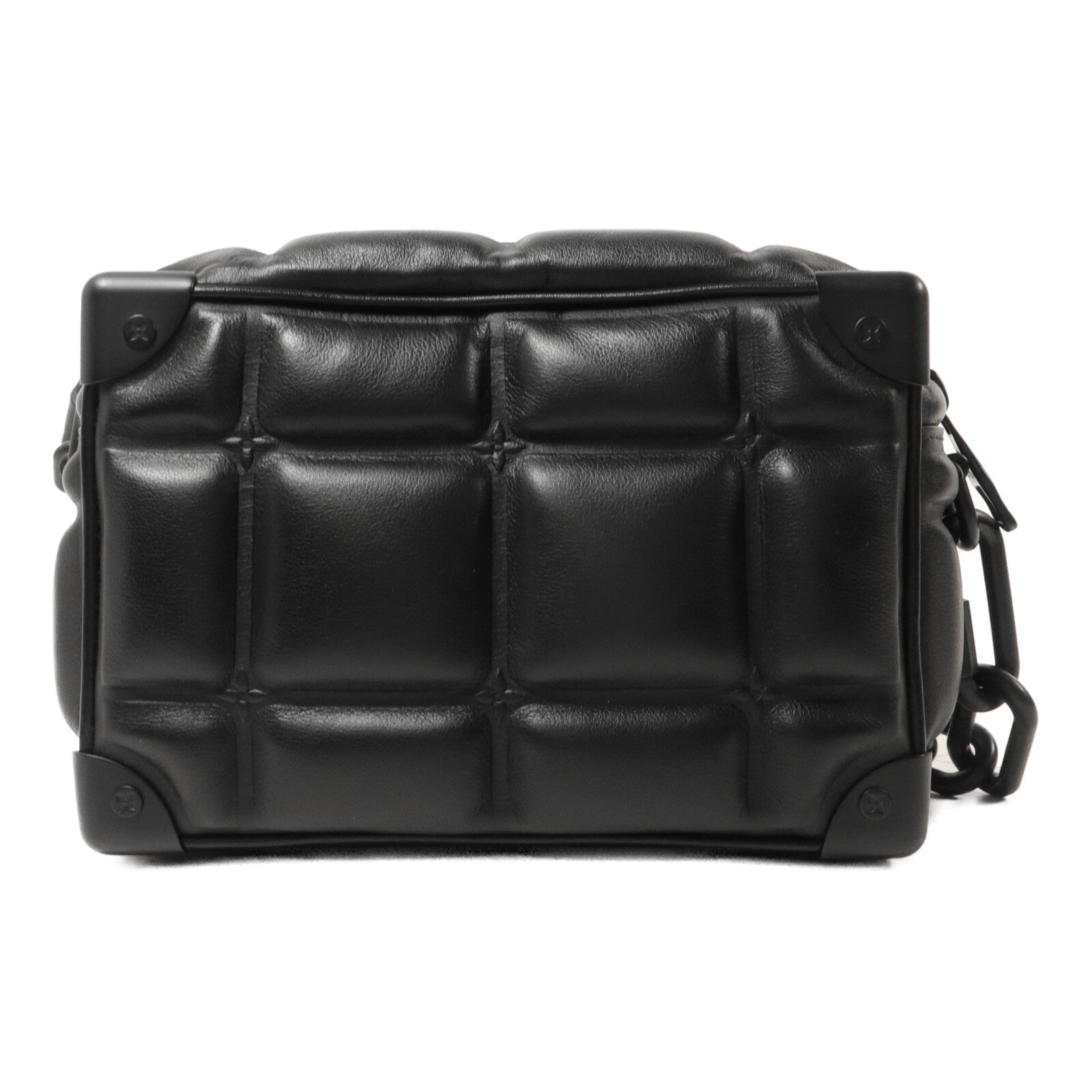 LOUIS VUITTON Puffy Damier Mini Soft Trunk鏈帶肩背袋
