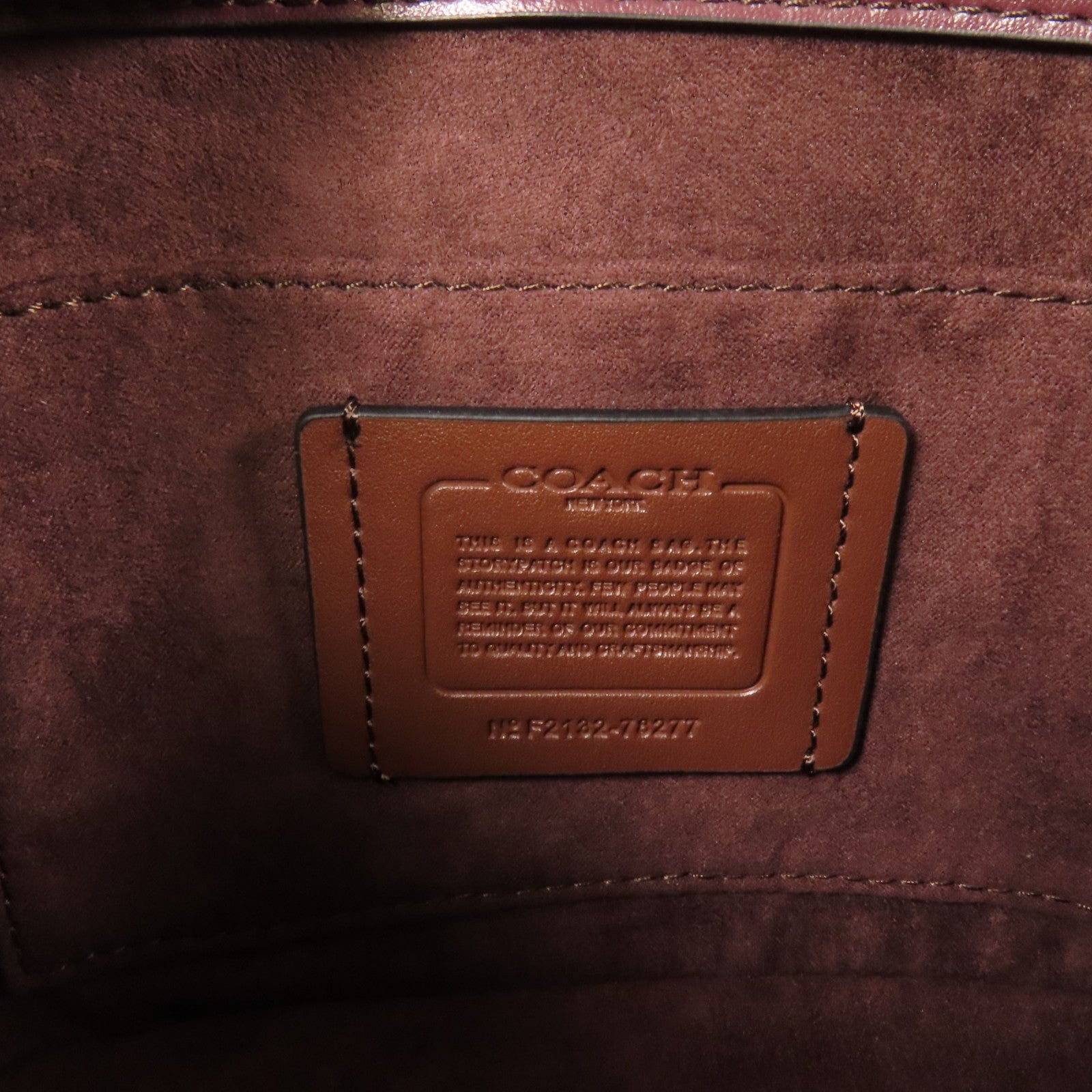 COACH 塗層帆布Shoulder Bag金扣手挽肩背兩用袋