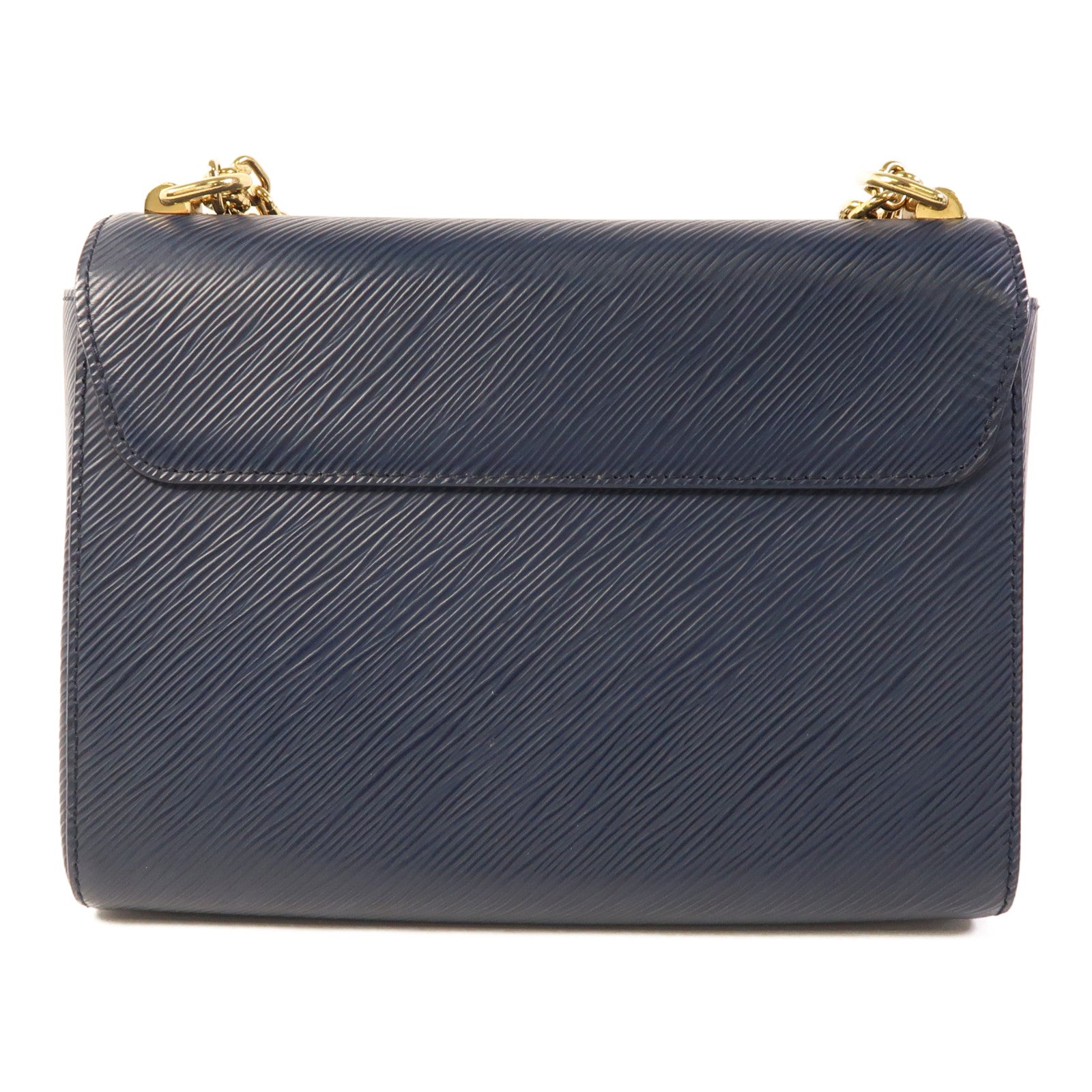 LOUIS VUITTON Epi Twist MM金扣鏈帶肩背袋