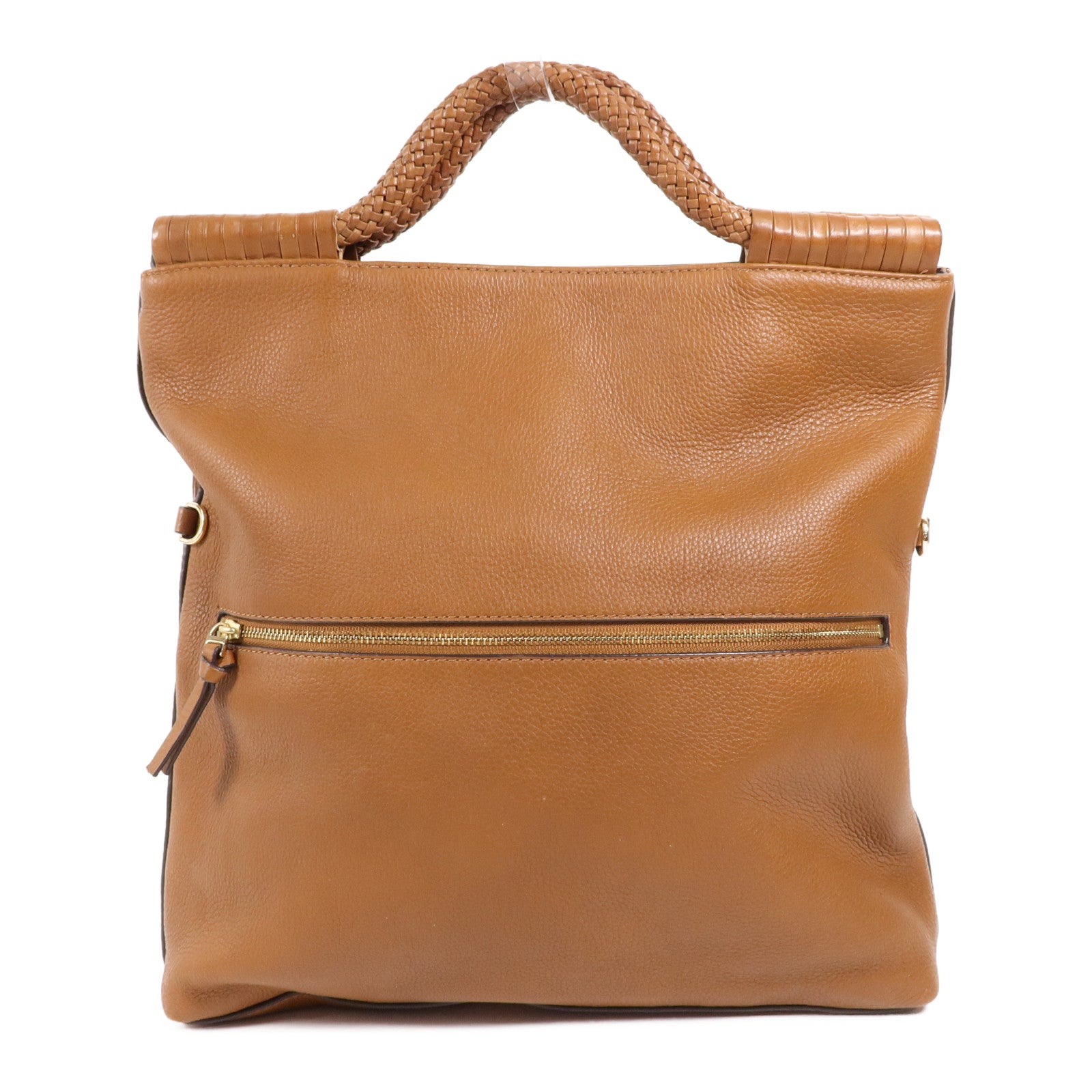 Tory Burch 牛皮皮革Hand Bag金扣手挽袋