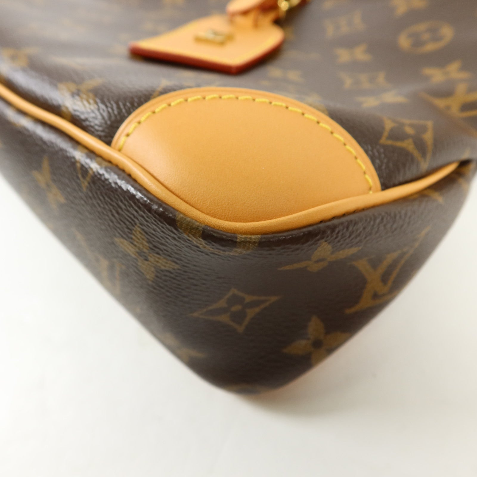 LOUIS VUITTON Monogram Odeon PM金扣手挽袋