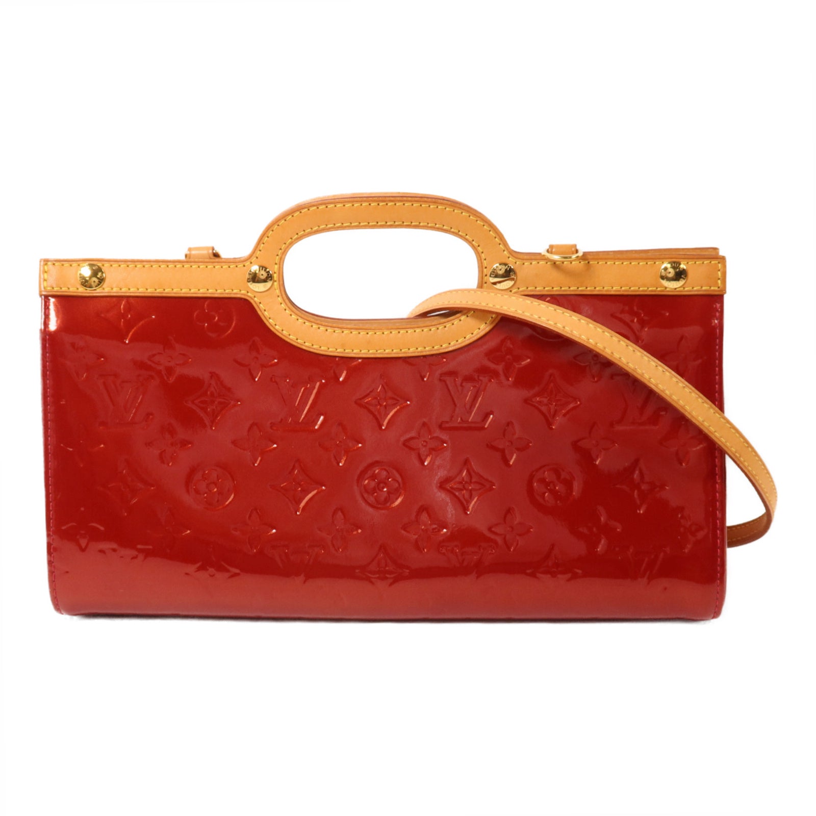 LOUIS VUITTON Monogram Vernis Roxbury Drive手挽肩背兩用袋