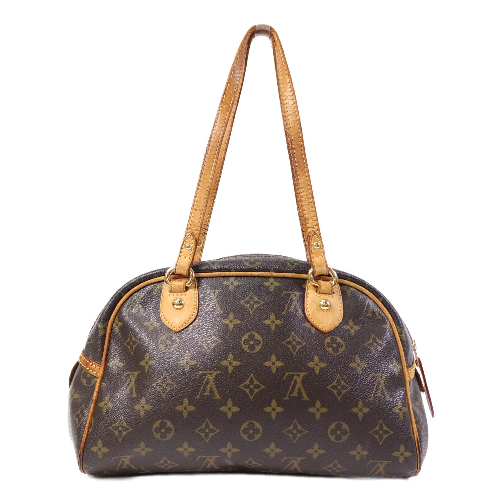 LOUIS VUITTON 【激減優惠】Monogram Montorgueil PM金扣肩背袋
