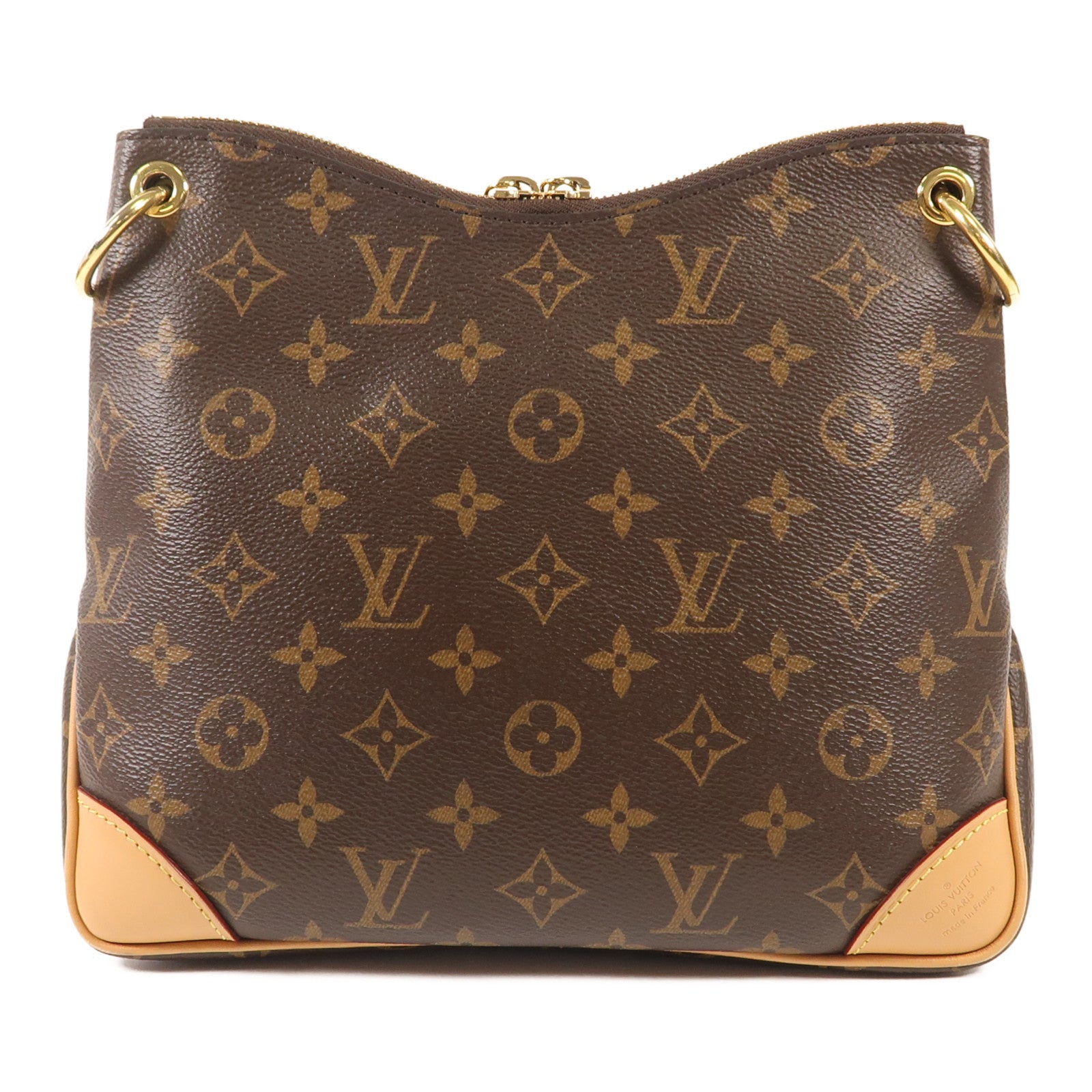 LOUIS VUITTON Monogram Odeon PM金扣手挽袋