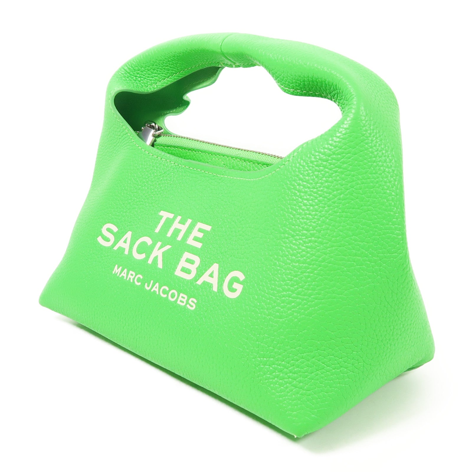 MARC JACOBS 牛皮皮革Mini Sack Bag銀扣手挽袋