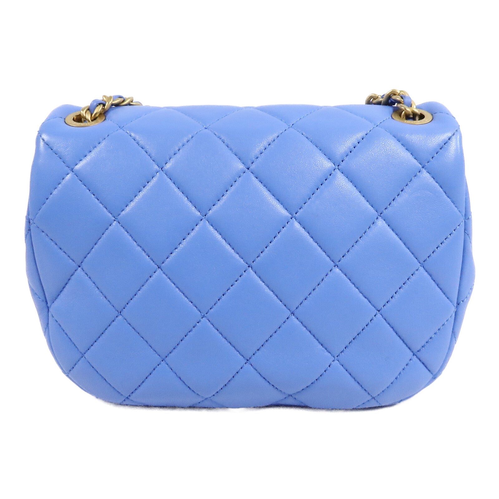 CHANEL 羊皮皮革Chain Shoulder Bag鏈帶肩背袋