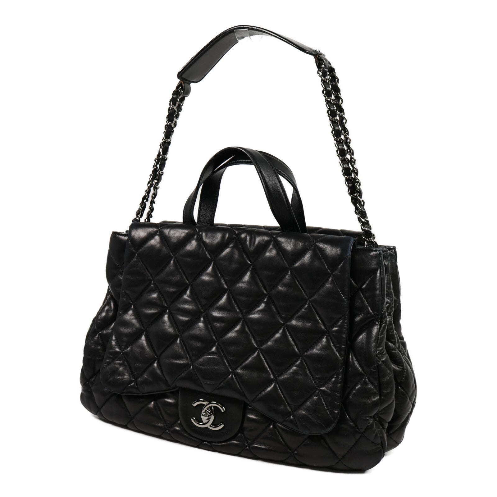 CHANEL 羊皮皮革2 Way Shoulder Bag手挽肩背兩用袋