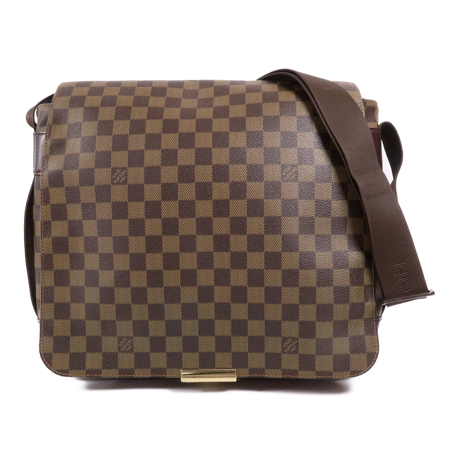 LOUIS VUITTON Damier Bastille金扣肩背袋