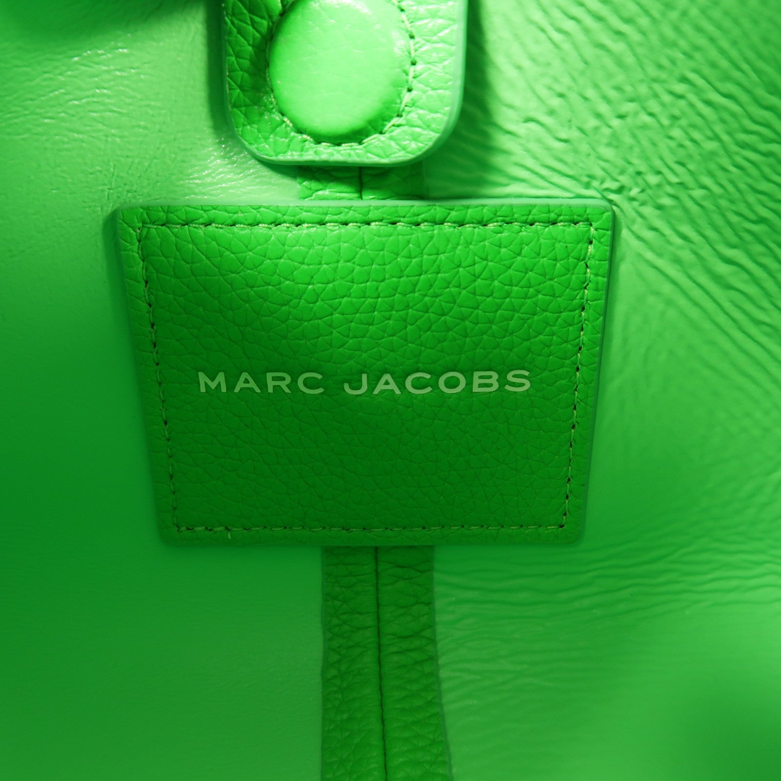 MARC JACOBS 牛皮皮革Mini Sack Bag銀扣手挽袋