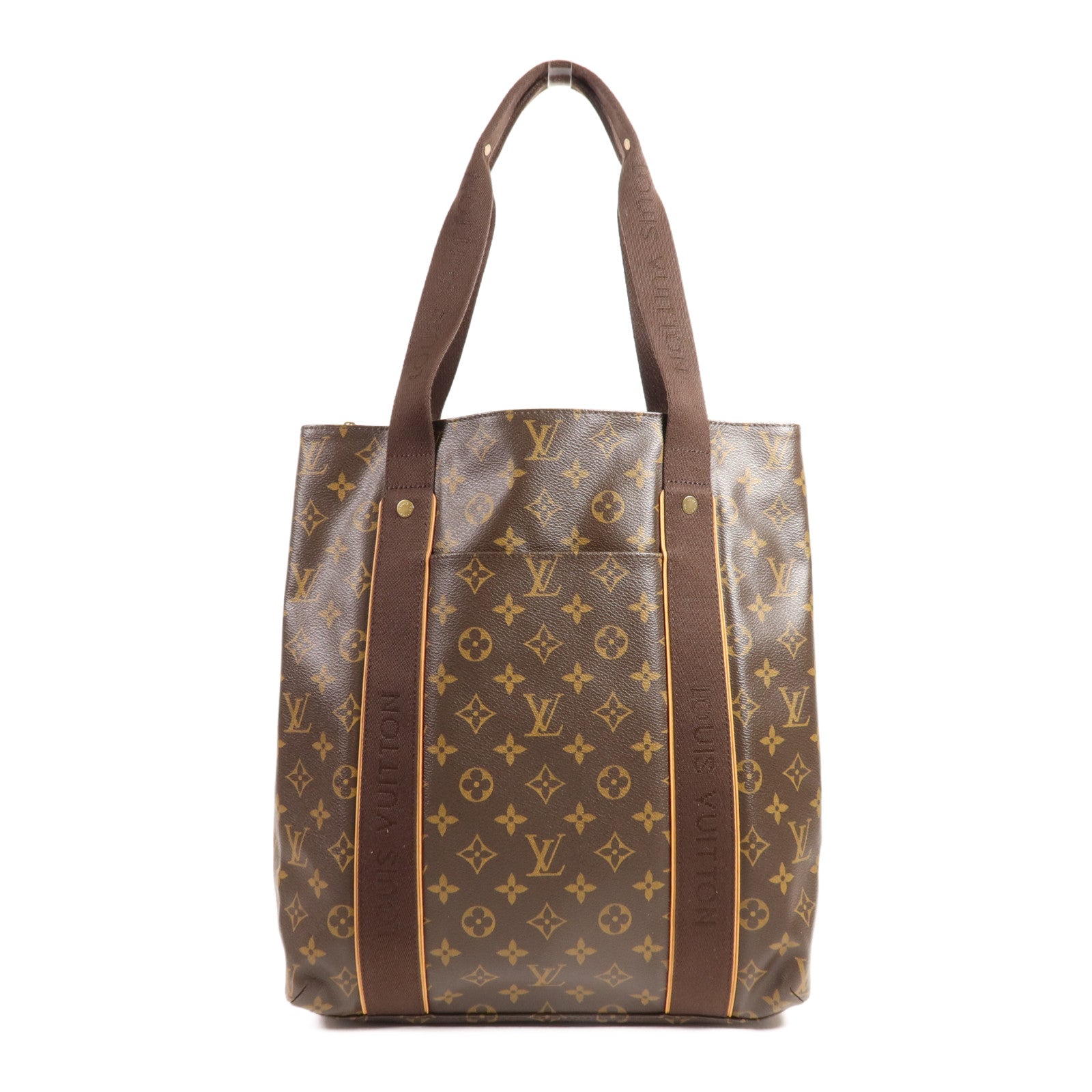 LOUIS VUITTON Monogram Cabas Beaubourg金扣肩背袋
