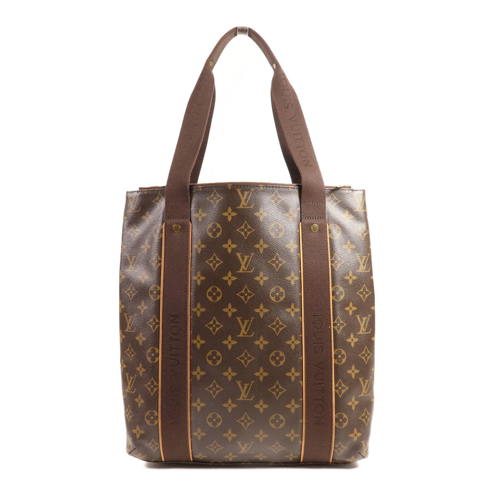LOUIS VUITTON Monogram Cabas Beaubourg金扣肩背袋