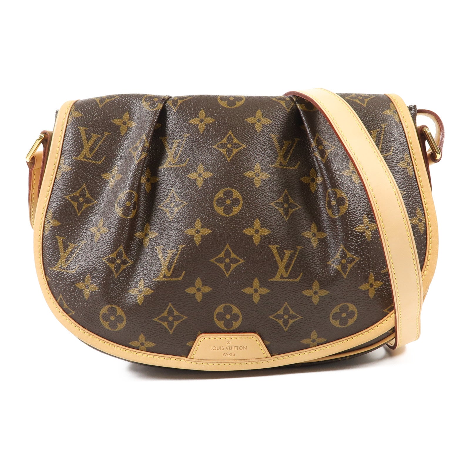LOUIS VUITTON Monogram Menilmontant PM金扣肩背袋