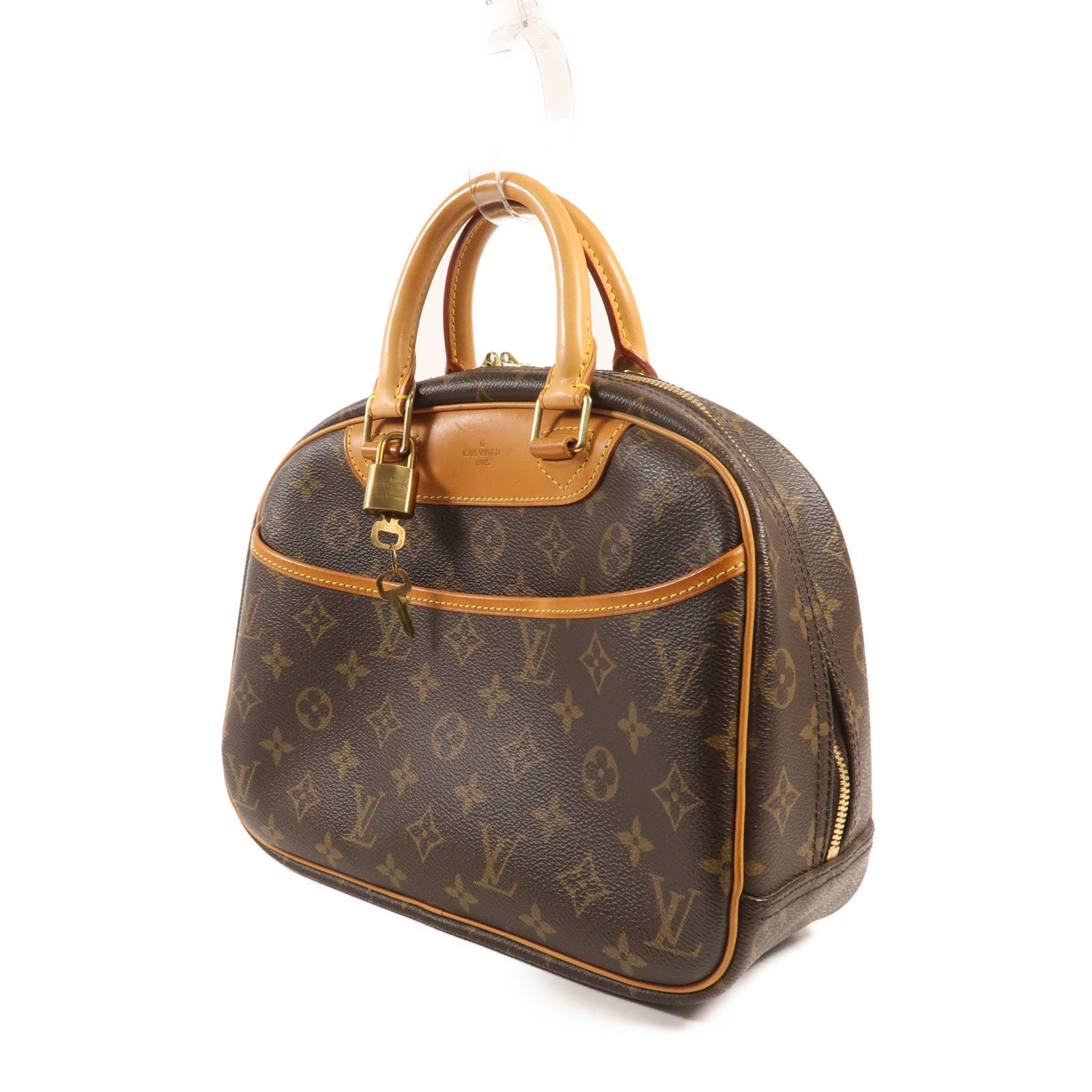 LOUIS VUITTON Monogram Trouville金扣手挽袋