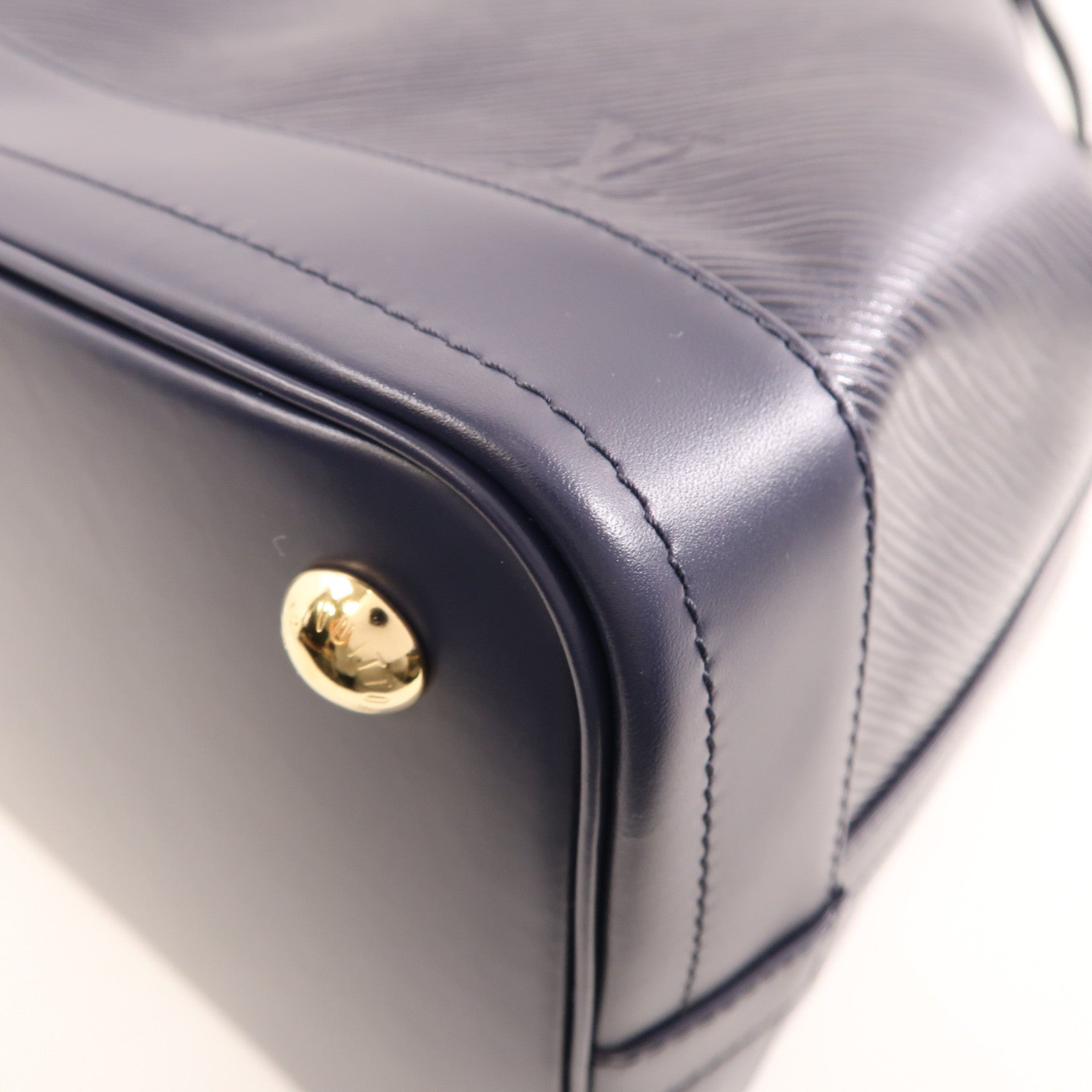 LOUIS VUITTON (PRICE DOWN) LV GHW Noe MM Shoulder Bag M24932 Epi Navy