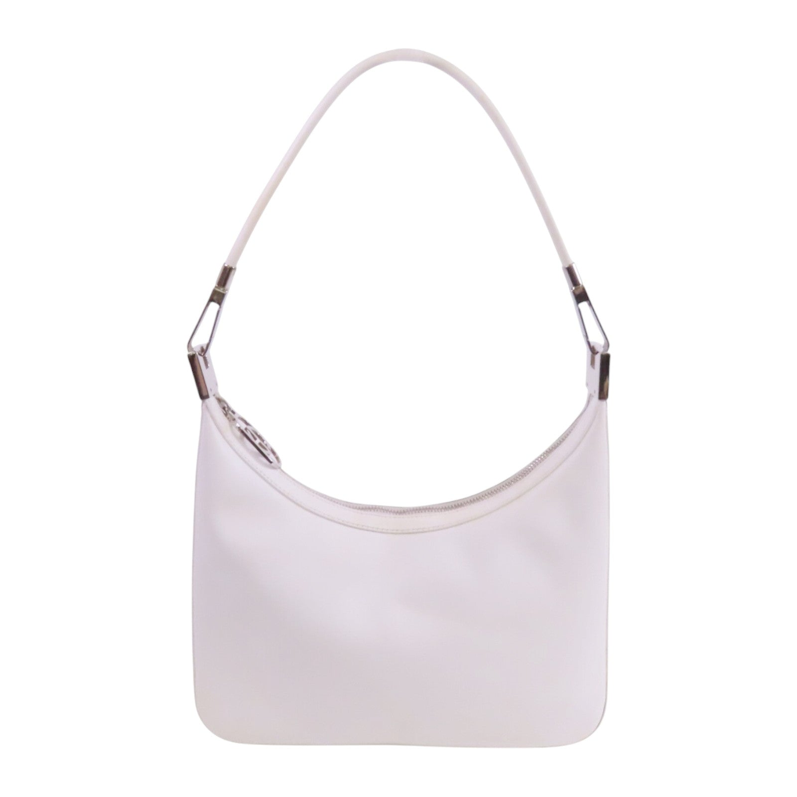 GUCCI 牛皮皮革Shoulder Bag銀扣肩背袋