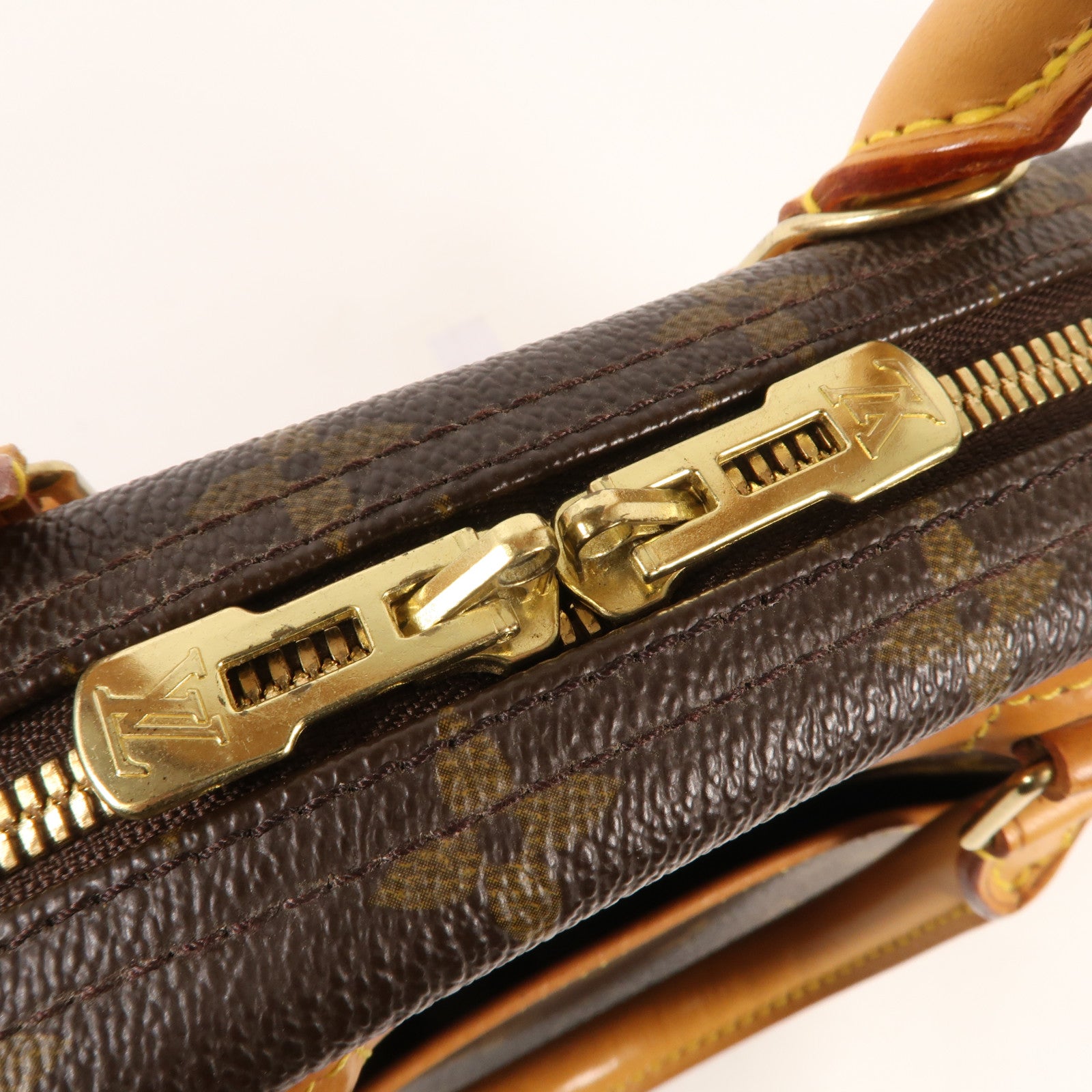 LOUIS VUITTON Monogram Trouville金扣手挽袋