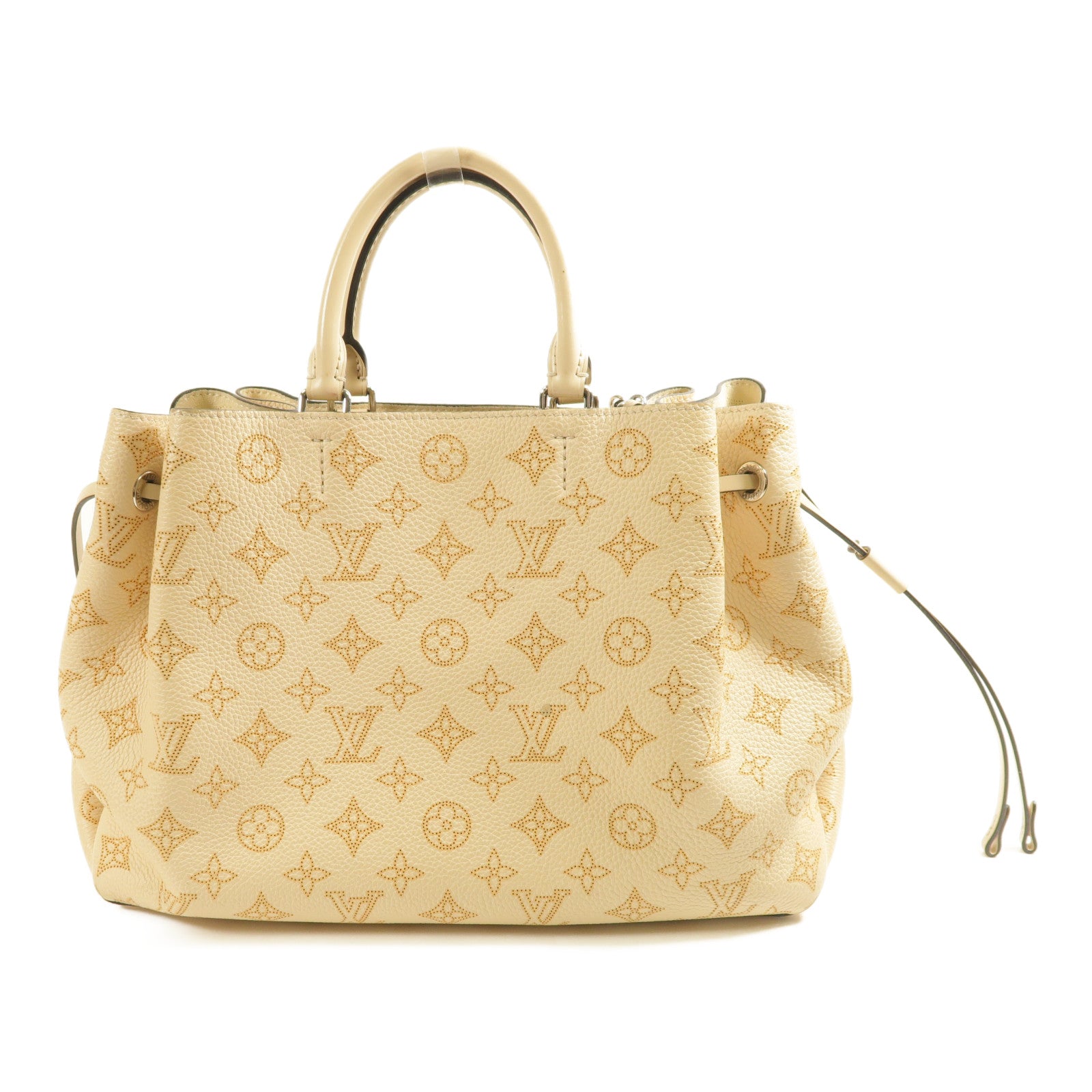 LOUIS VUITTON LV SHW Bella Tote 2Way Shoulder Hand Bag Mahina M59203 Beige