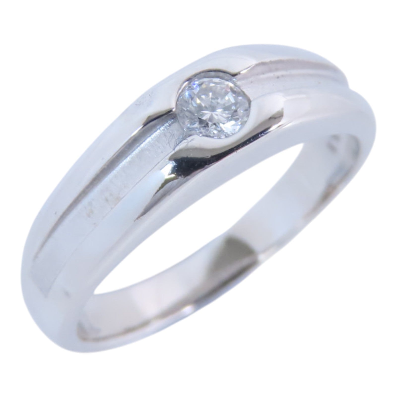 JEWELRY 18K白金Diamond Ring鑽石戒指US#3.25