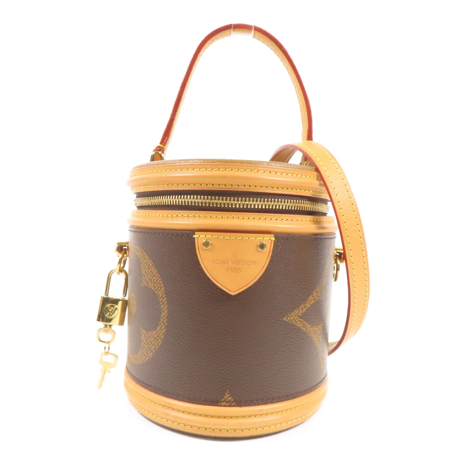 LOUIS VUITTON LV GHW Cannes 2way Shoulder Bag M44603 Monogram Giant Brown