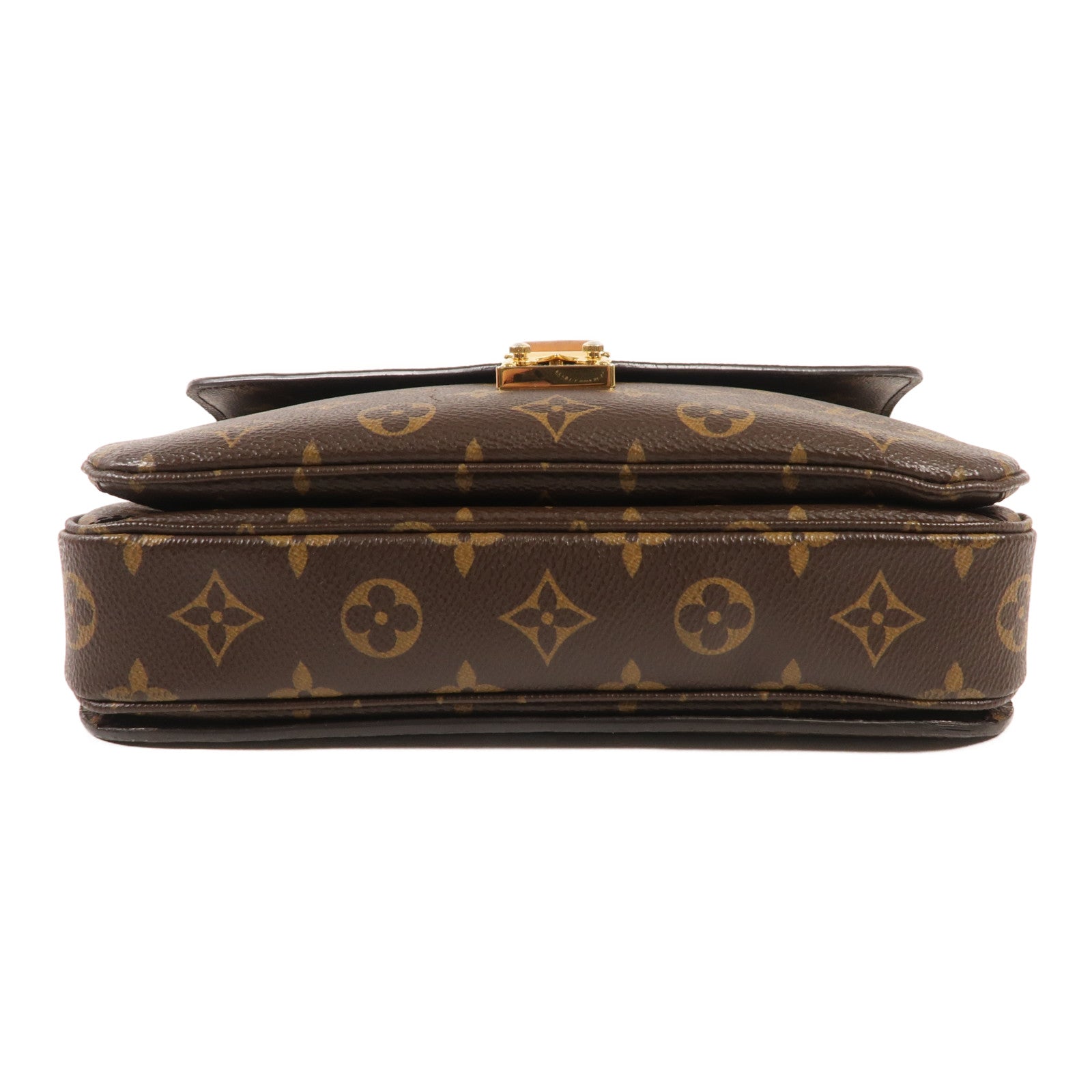 LOUIS VUITTON Monogram Pochette Metis MM金扣手挽肩背兩用袋