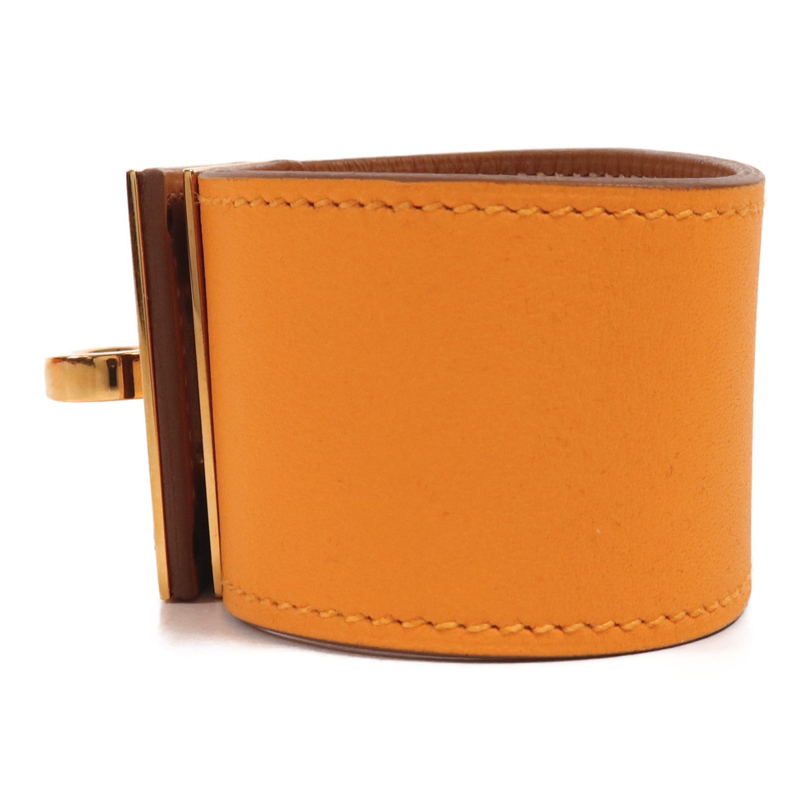 HERMES Swift皮革Kelly Dog金扣手帶