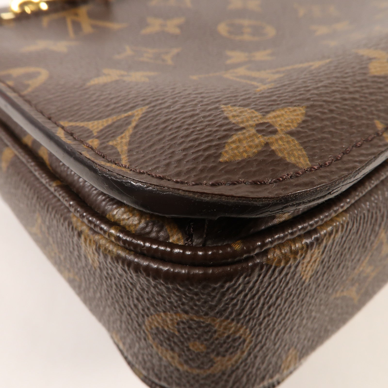 LOUIS VUITTON Monogram Pochette Metis MM金扣手挽肩背兩用袋