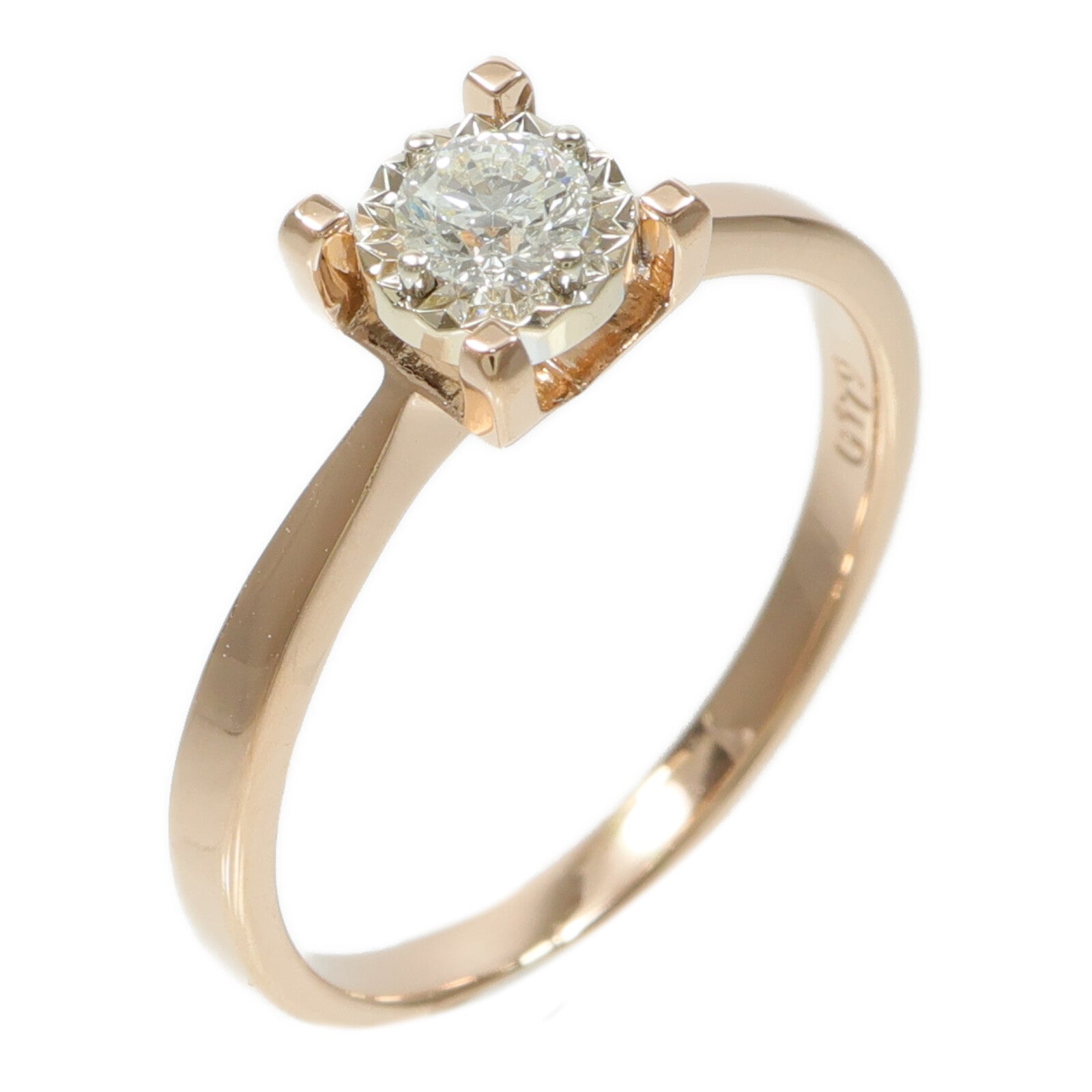 JEWELRY 18K玫瑰金Diamond Ring鑽石戒指