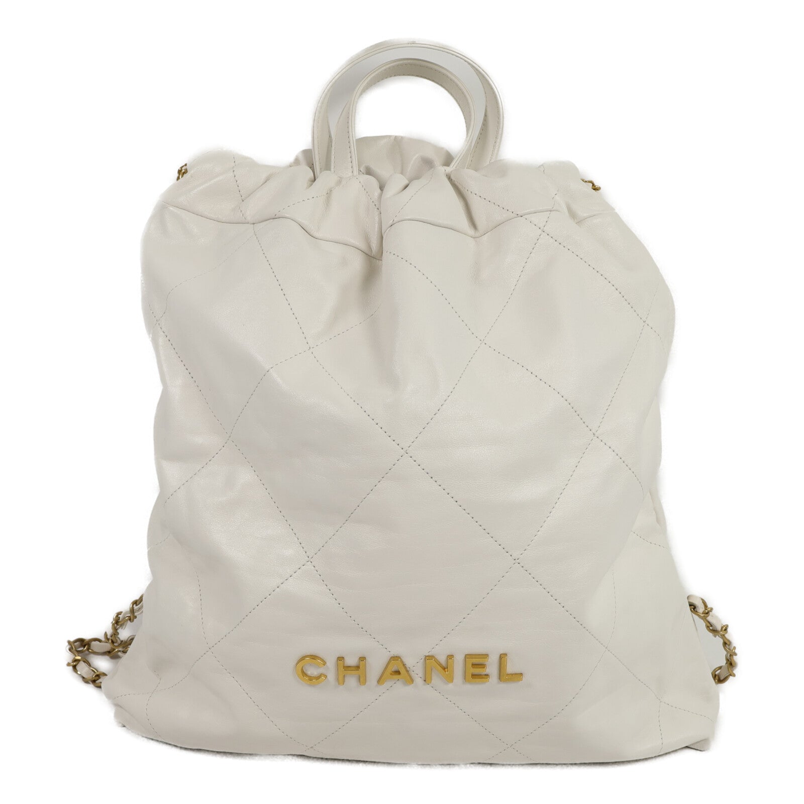 CHANEL 牛皮皮革Chanel 22 Backpack背包