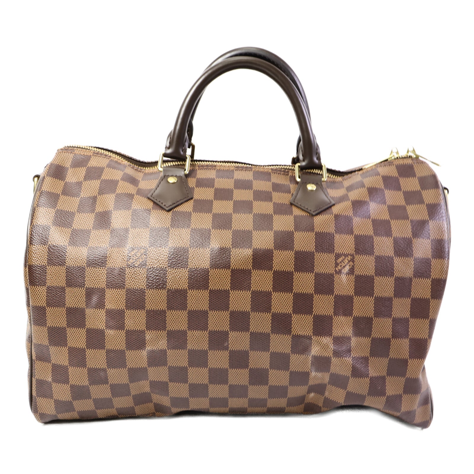 LOUIS VUITTON 【激減優惠】Damier Speedy Bandouliere 35手挽肩背兩用袋
